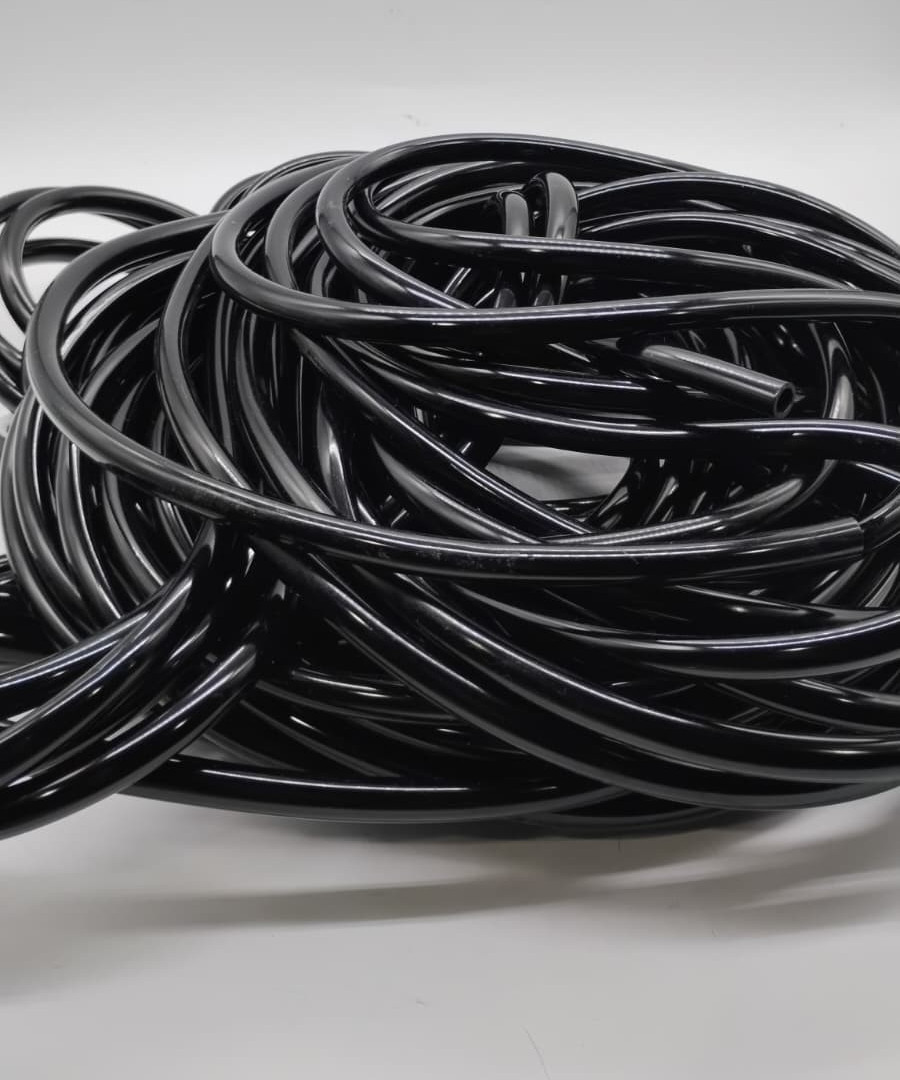 Raindrip 1/4 Inch Drip Irrigation Supply Tubing 100 Ft Black Poly Hose 016010T