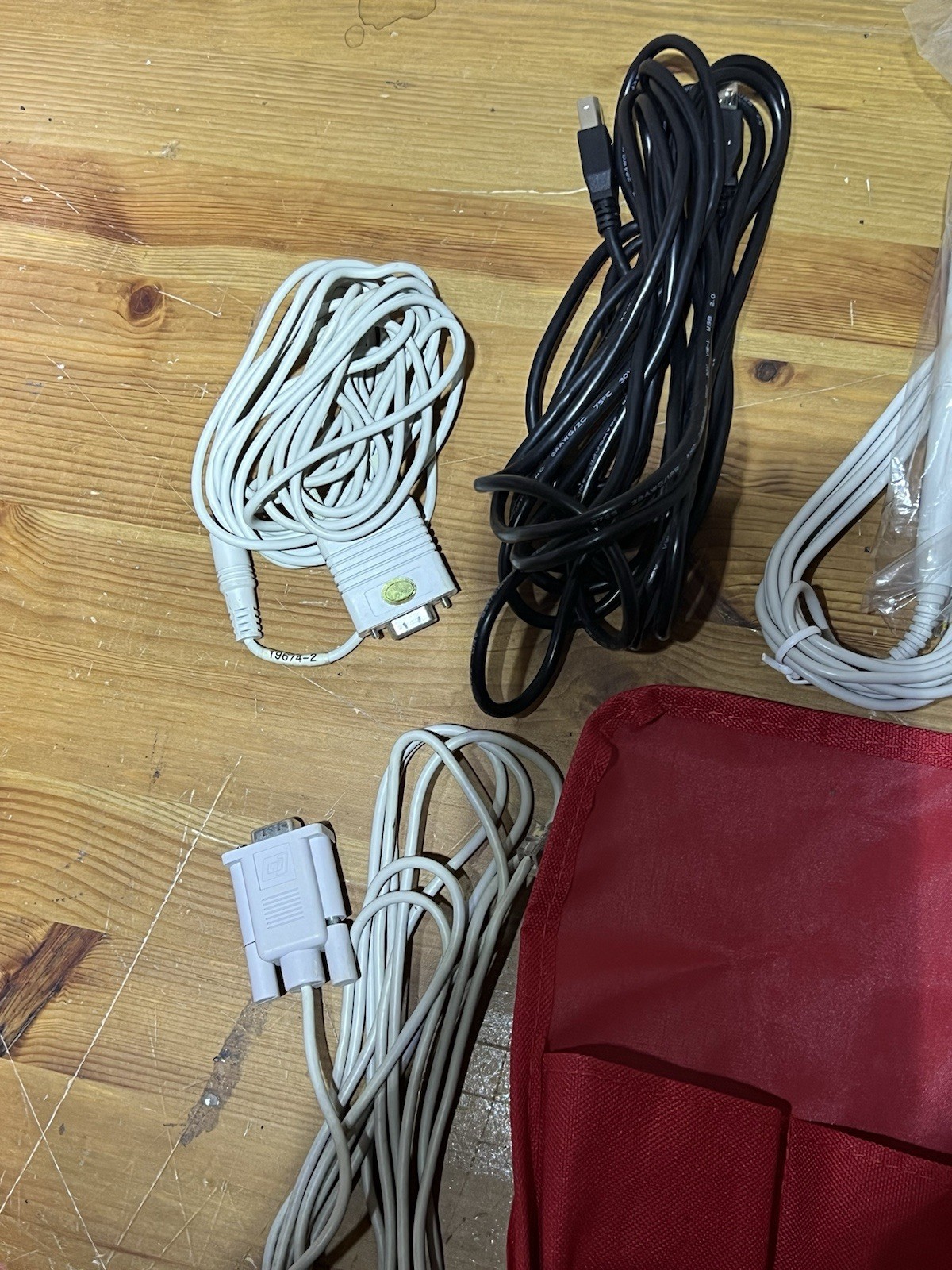 GTCO Calcomp Controller Lot W/ Red Case