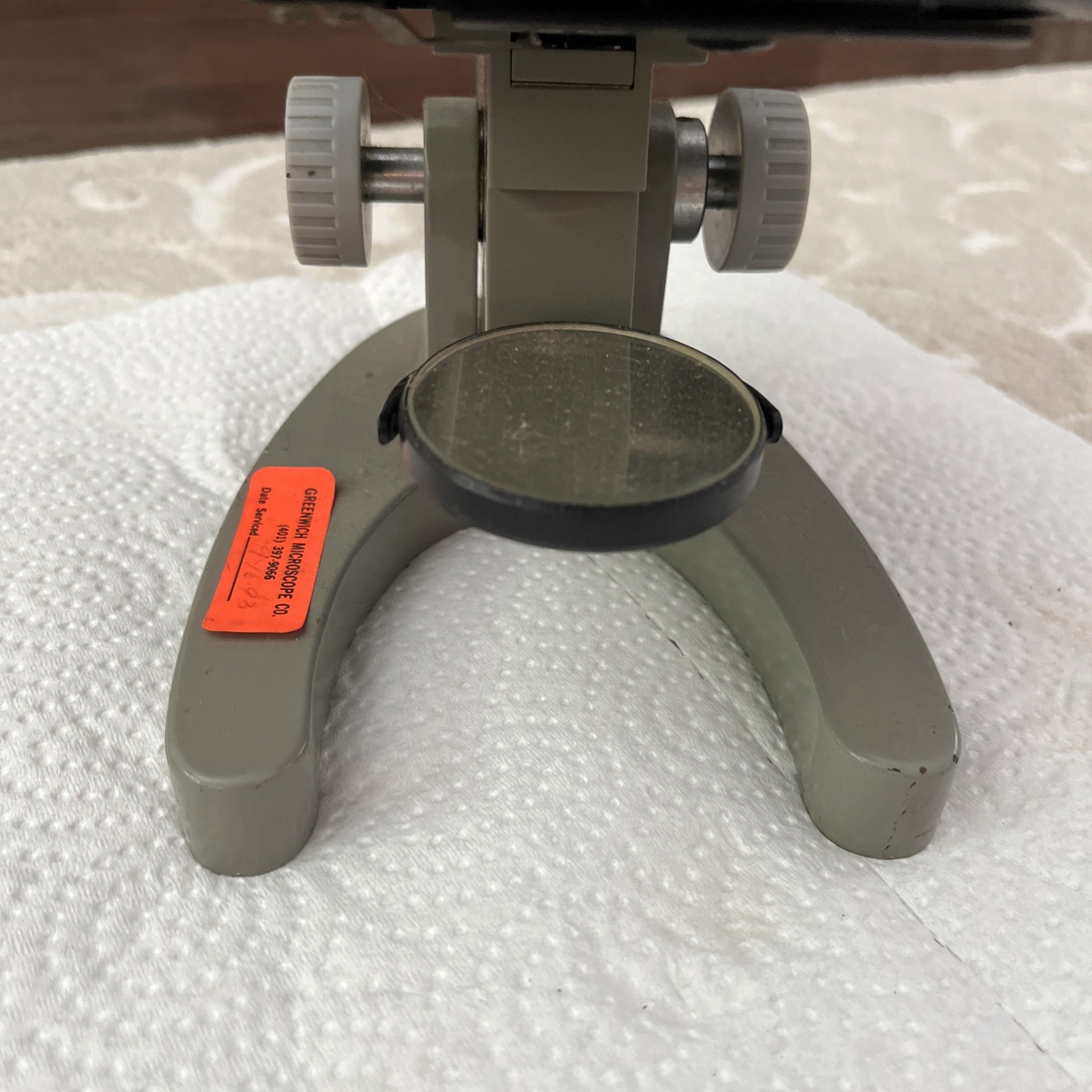 VINTAGE OLYMPUS ELGEET 256764 MICROSCOPE- JAPAN