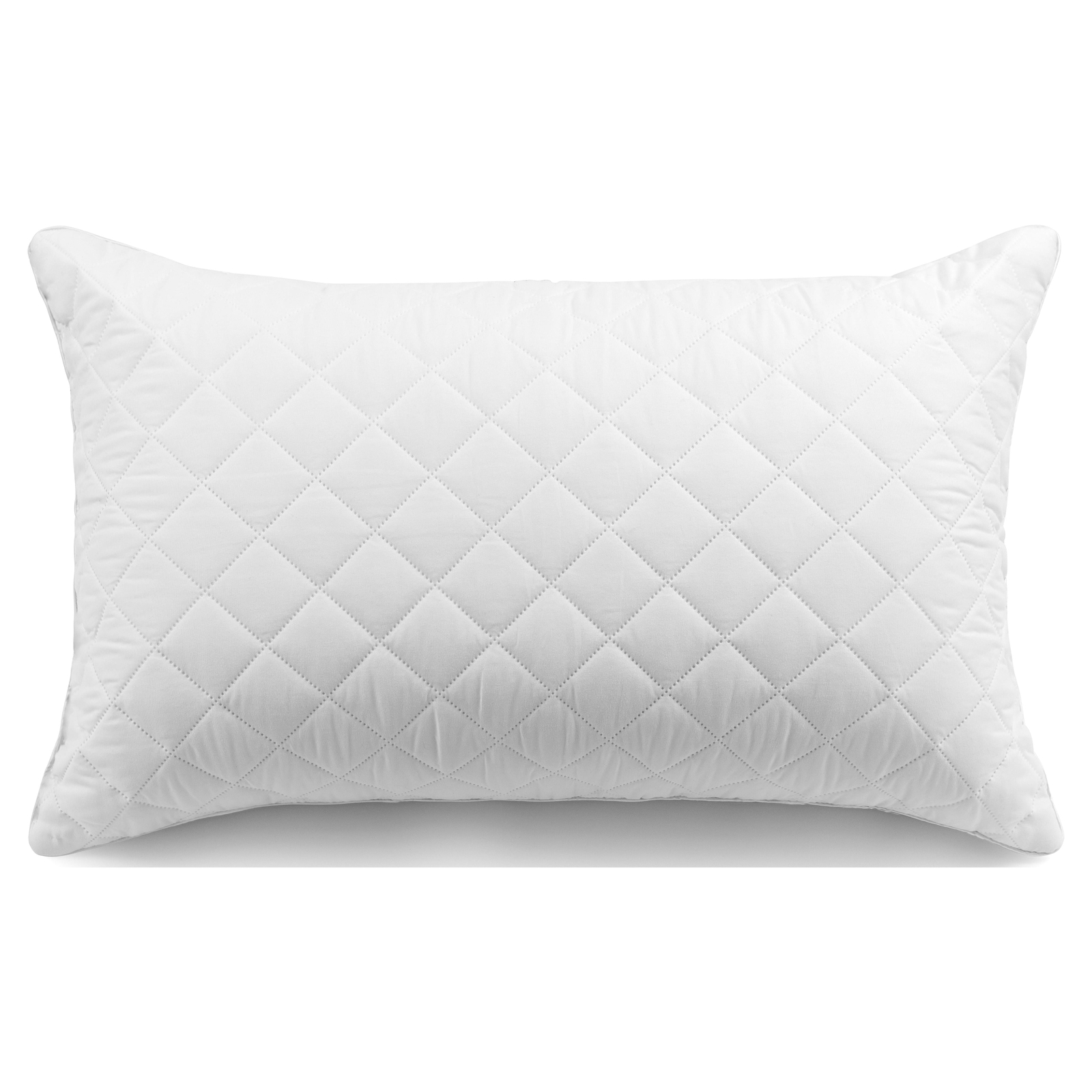 Brushed Microfiber Foam Cluster King Bed Pillow - Antimicrobial,Size:King