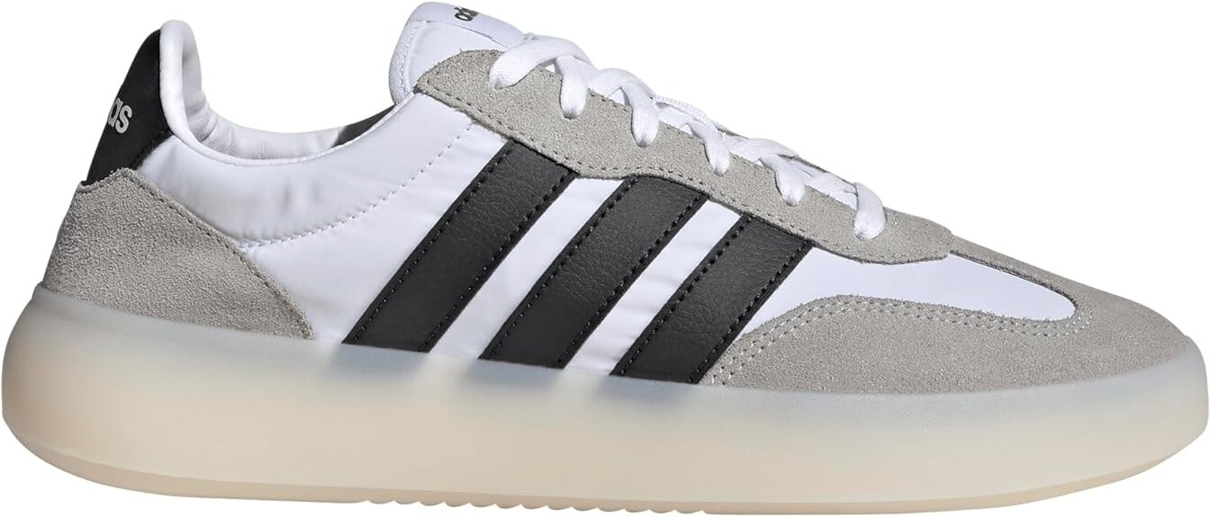 ADIDAS - SIZE: 12 - Barreda Decode Sportswear Shoes - White, Black & Grey - NEW!