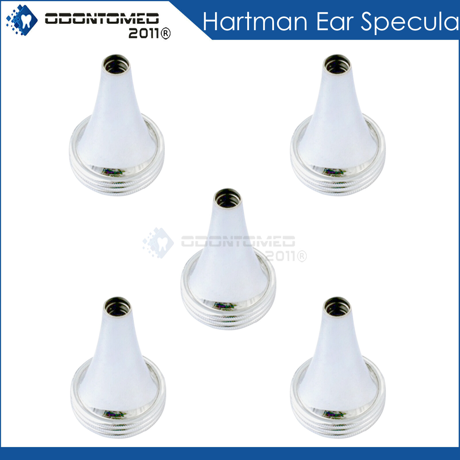 5 Sets of BOUCHERON Specula (Speculum) 3 Pieces Otology ENT Diagnostic