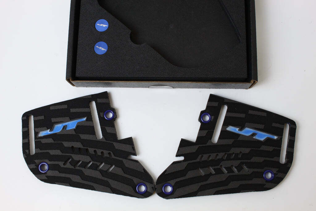 JT Proflex Inline Earset W/ Thumb Screws - Navy Blue