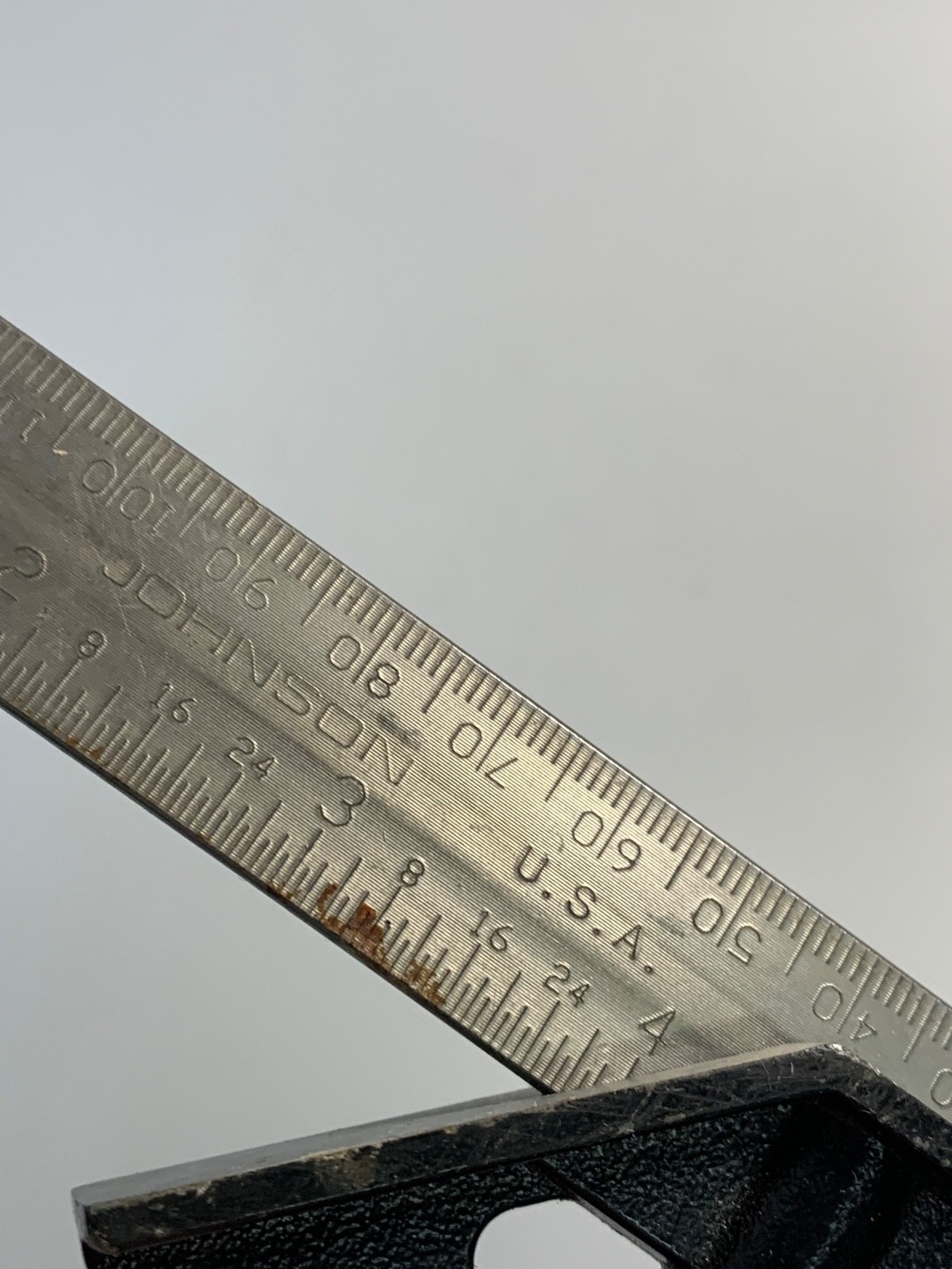 JOHNSON 6 INCH COMBINATION SQUARE - USA