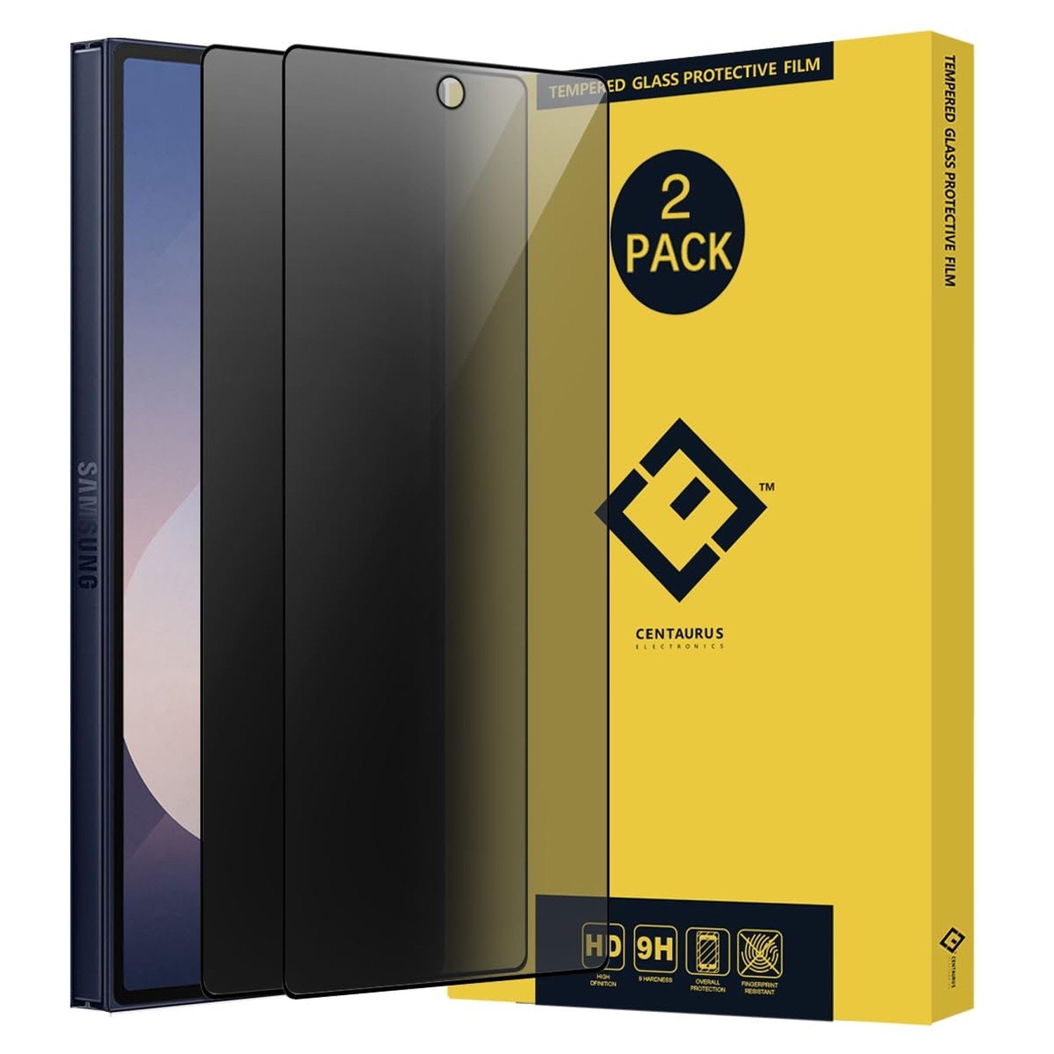 OCESTORE 2 Pack Privacy Screen Protector,Anti-Spy Anti-Scratch Ultra-Thin Cle...