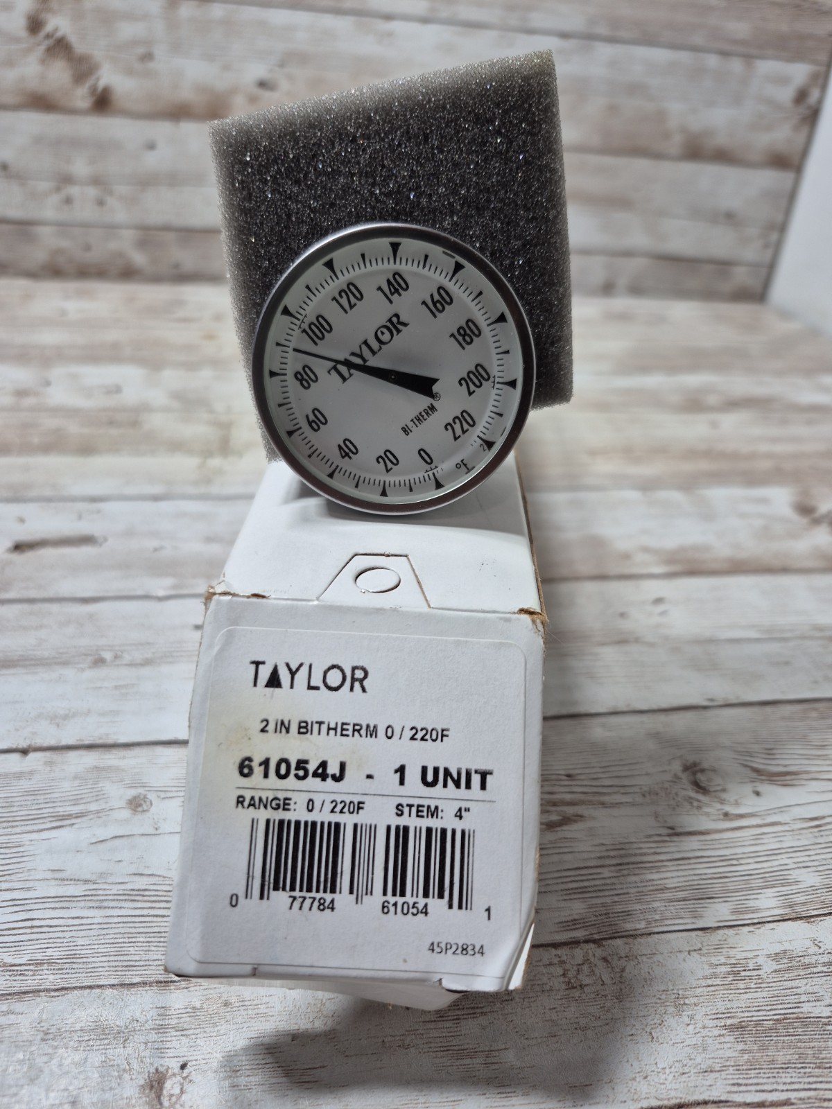61054J Commercial Series Instant-Read Analog Bimetal Meat Thermometer