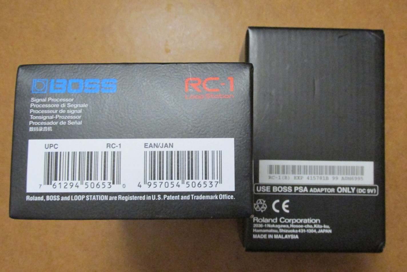 Boss RC-1 Loop Station Looper Pedal