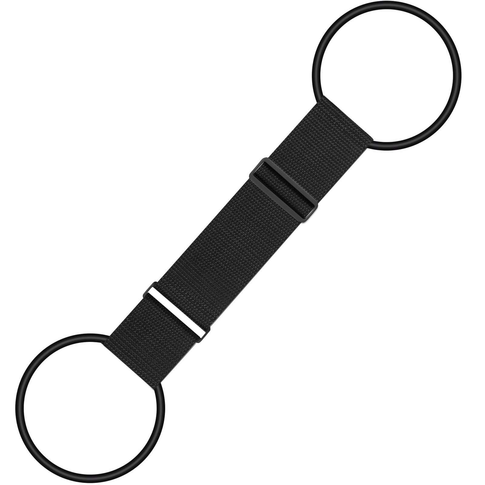 Luggage Straps Bag Bungee Suitcase Adjustable 25in-1PCS, Black