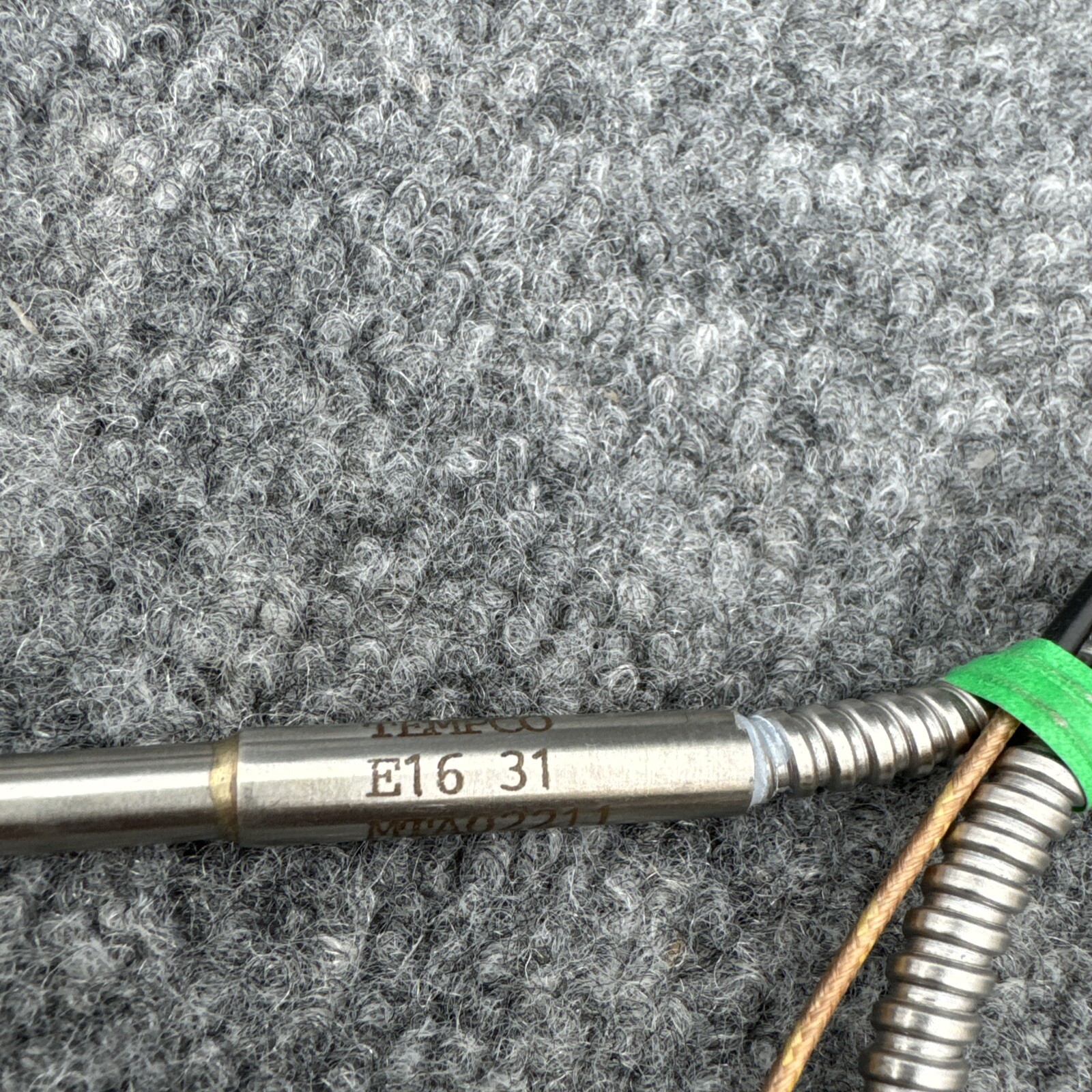 TEMPCO E16 31 MTA02211 Thermocouple,Type K-U New