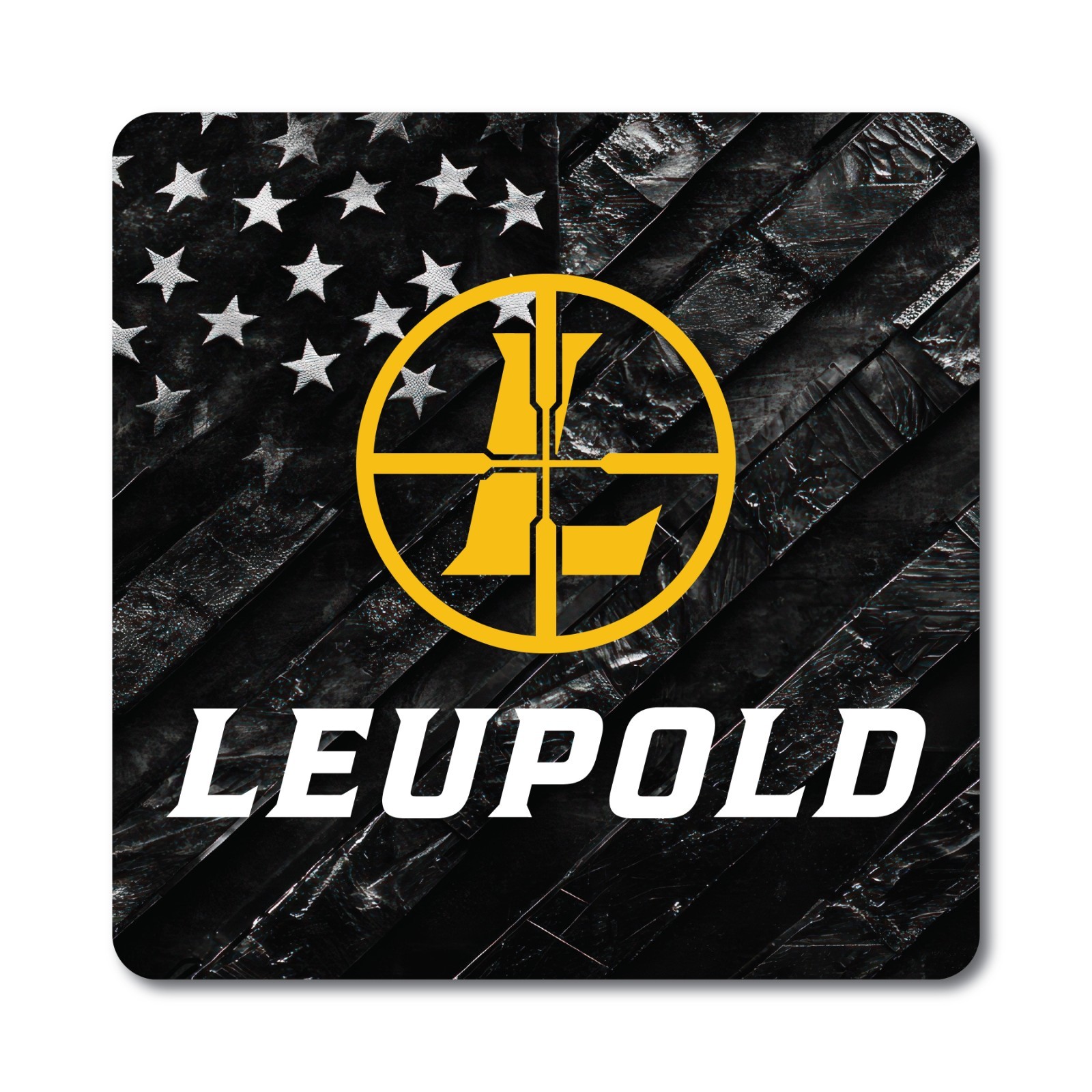 LEUPOLD Aluminum Sign 18in x 18in Optic Logo