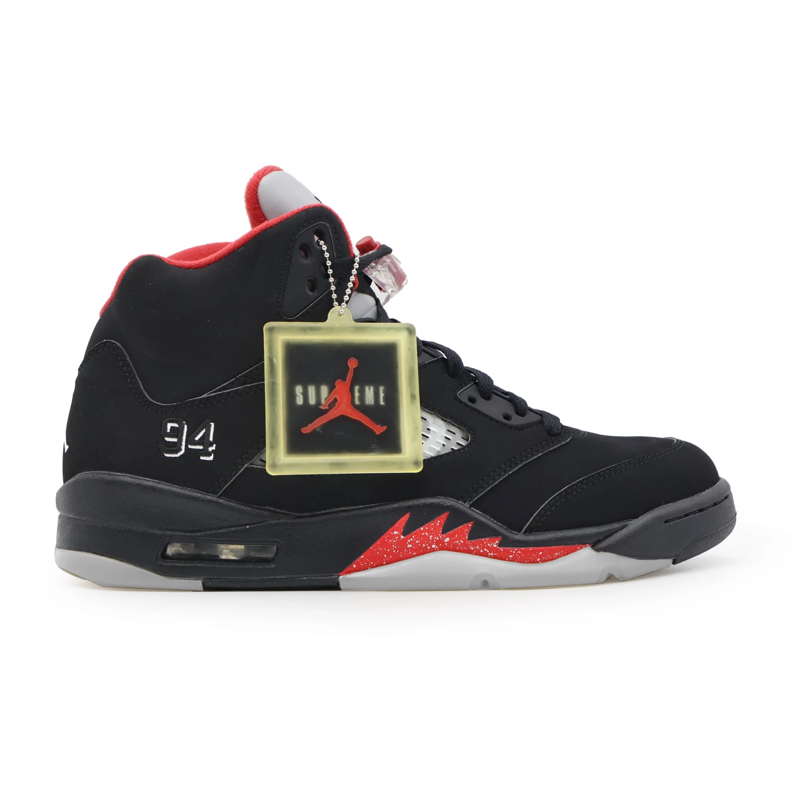 824371-001 Supreme Nike Air Jordan 5 Retro Black (Men's)