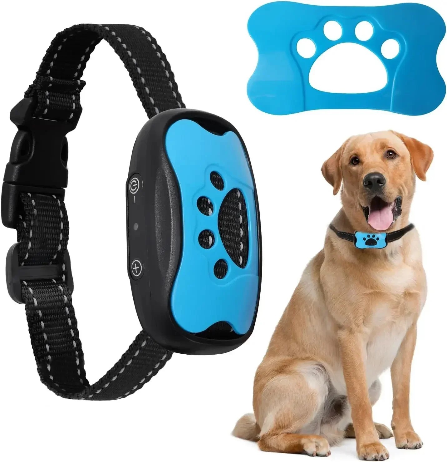 Anti Bark Collar for Dogs No Shock Automatic Bark Control Small to Large Dogs