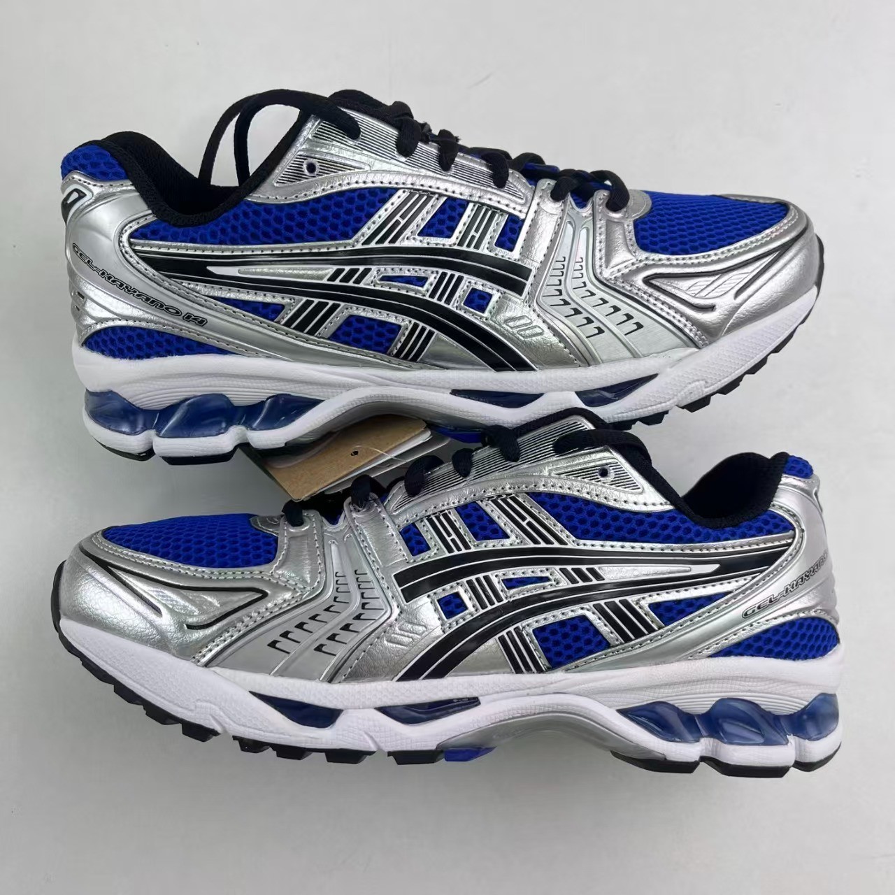 1201A019-401 New Asics Gel Kayano 14 'Monaco Blue Silver' Men's Casual Sneakers