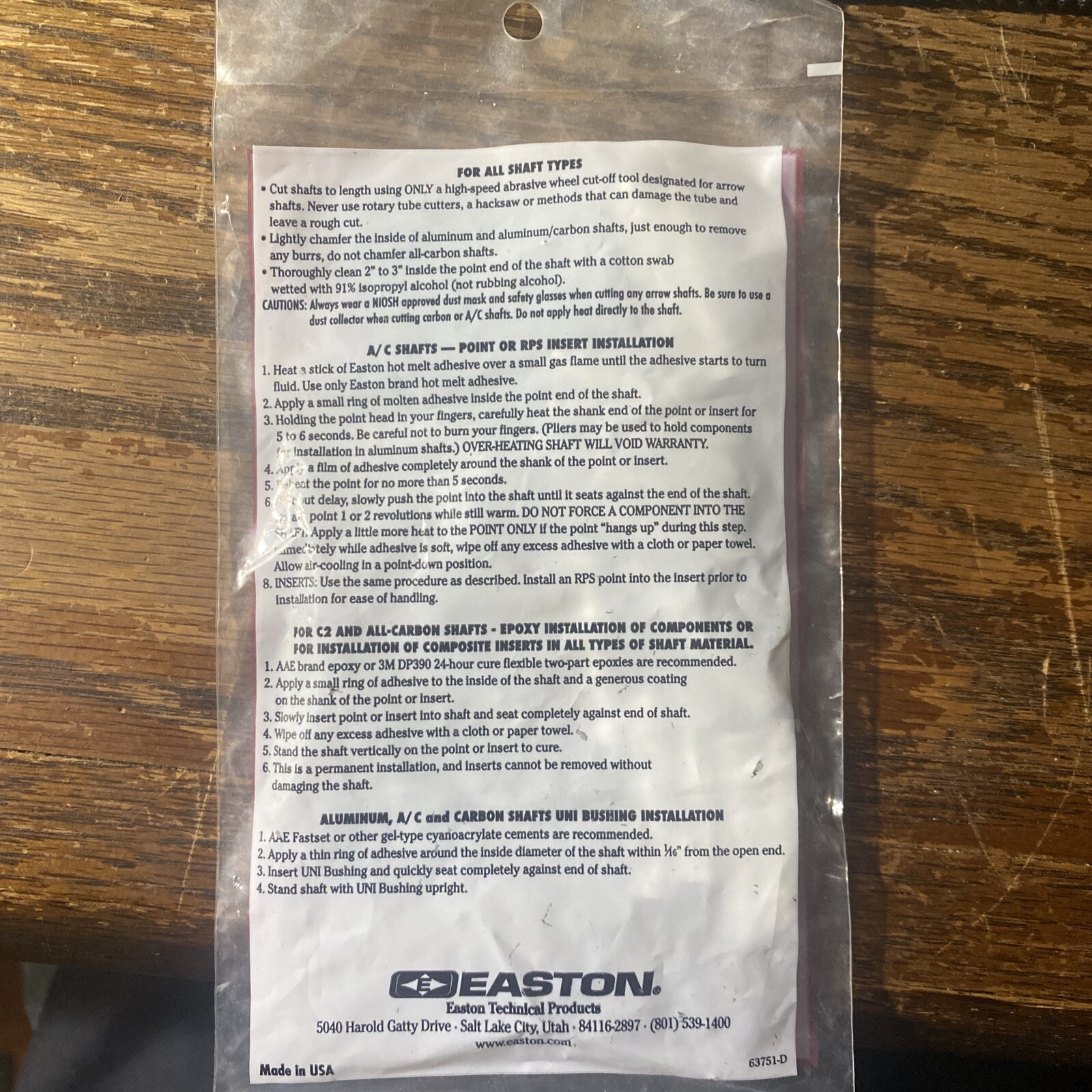 Easton RPS/CM Inserts 12pk