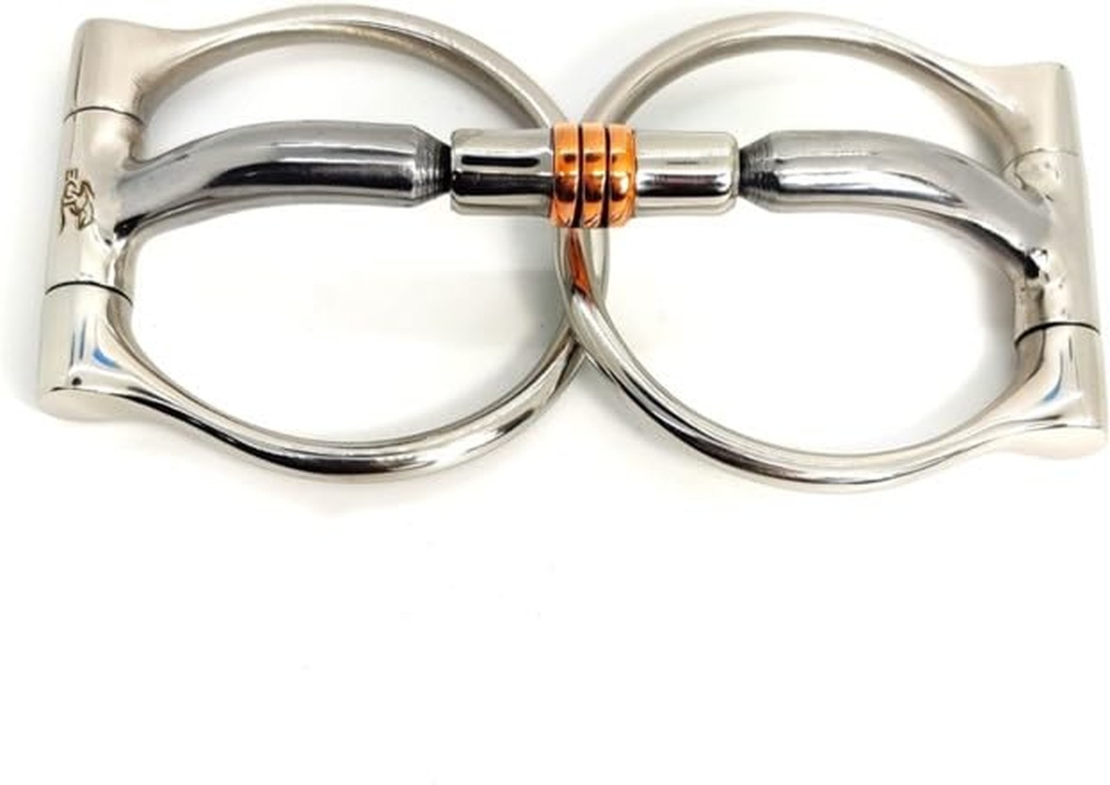 Western D Snaffle Bit High Port Stainless Steel