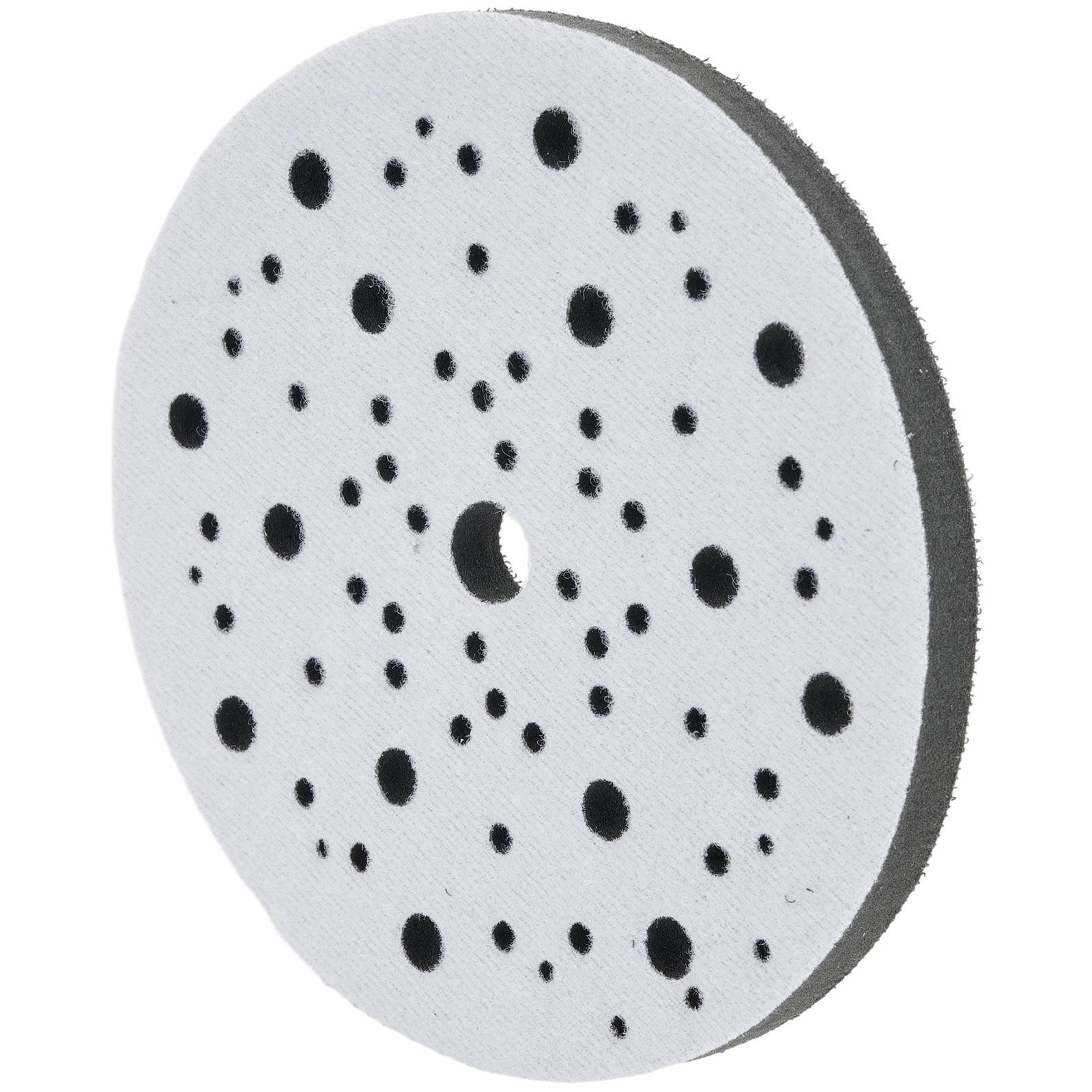 Improved Finishing with 6 Soft Sponge Interface Pad 150mm Diameter 70 Holes