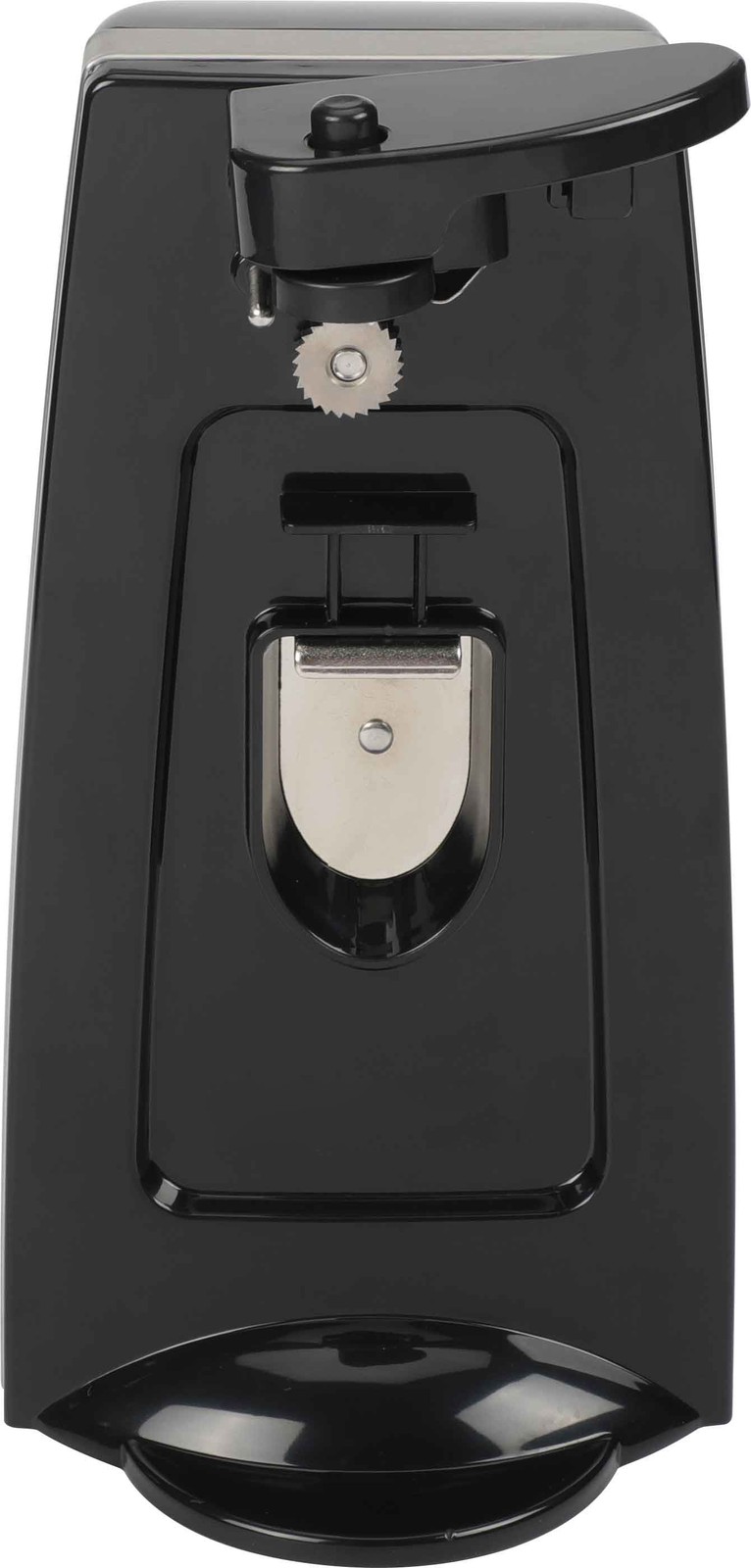 Can Opener and Knife Sharpener,Bottle Opener with Removable Cutting Lever Black