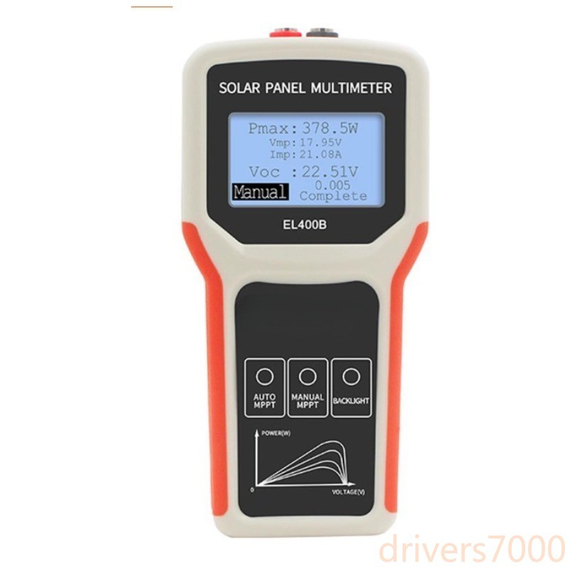 EL400B/ EY800W Photovoltaic Panel Multimeter Auto/ Manual MPPT Detection Solar