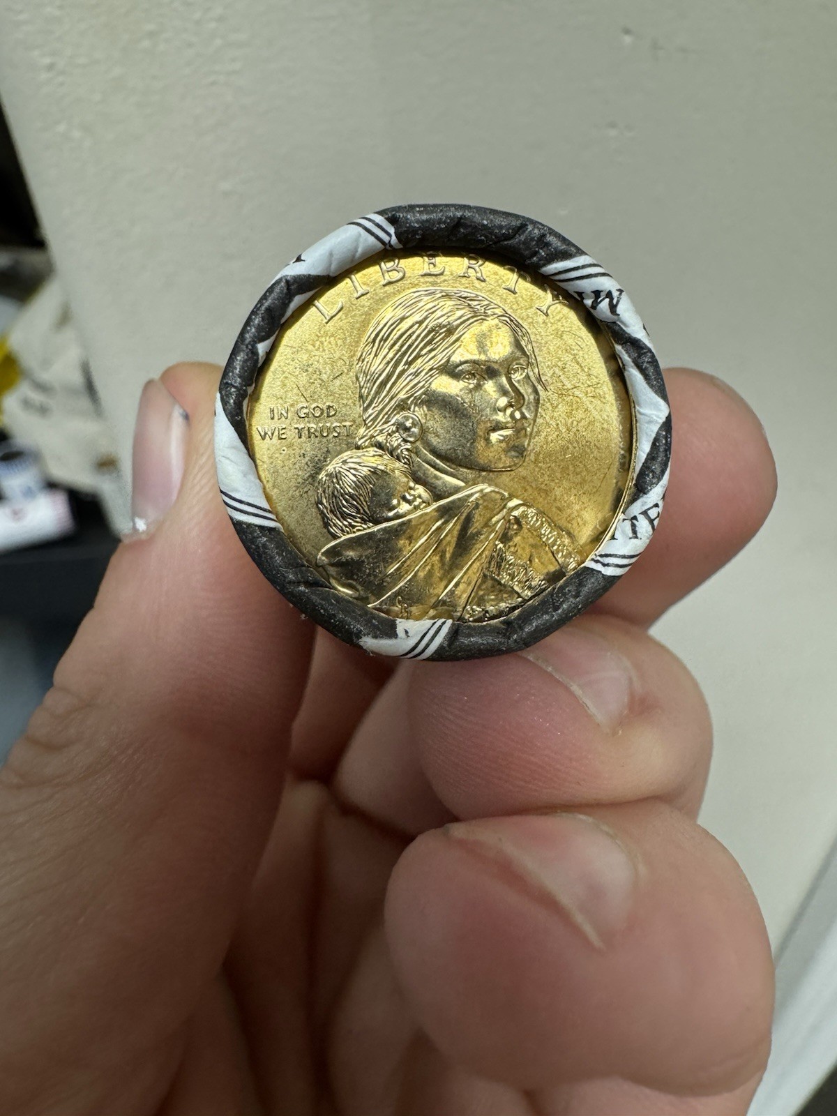 2010 P Sacagawea Dollar Roll - Original Mint Wrapped Roll