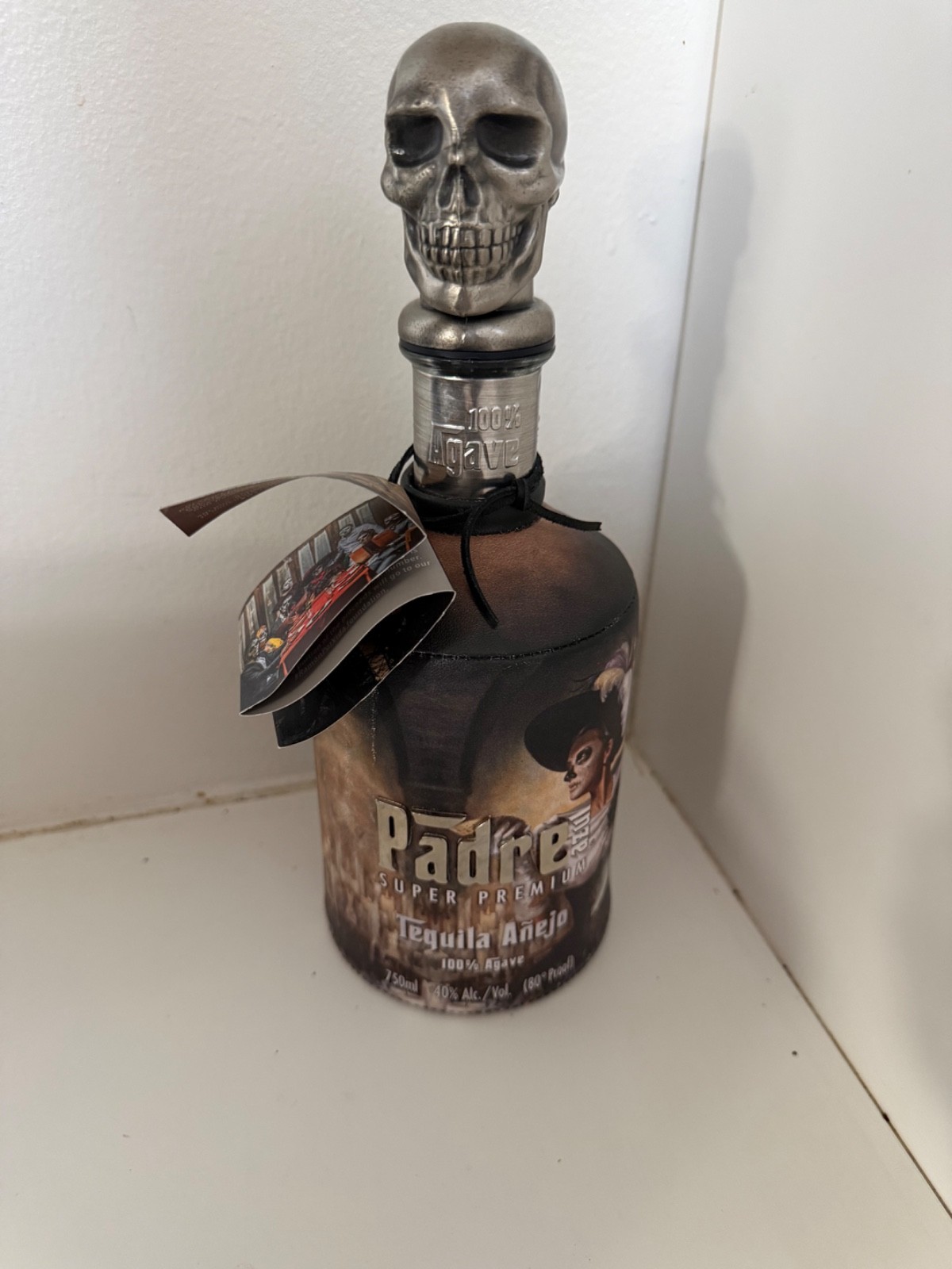 Padre Azul Day Of The Dead Collectors Edition Bottle 750 ml individually number