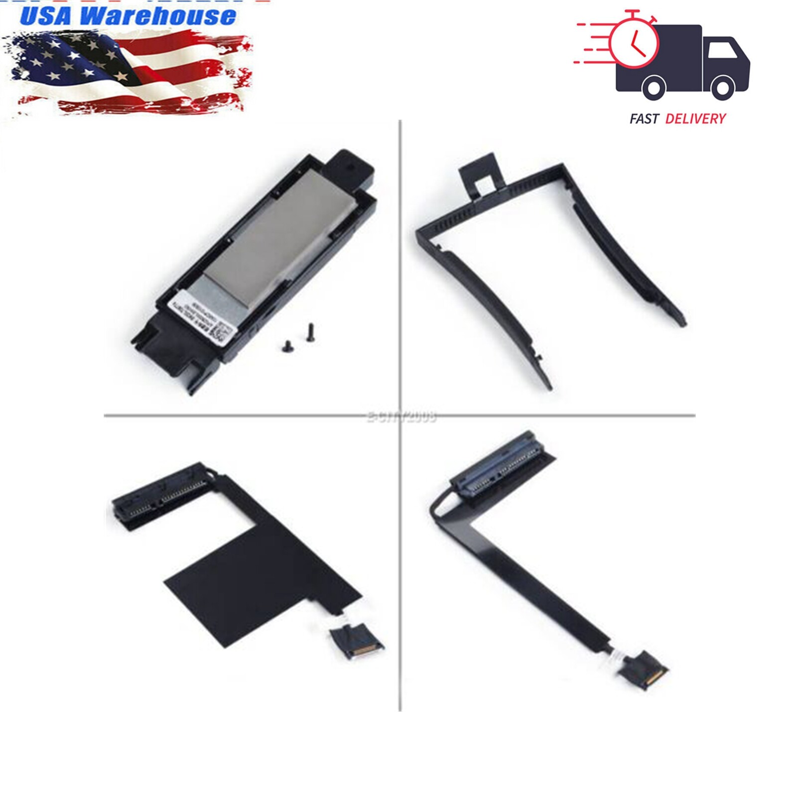 For Lenovo Thinkpad P50 P51 2.5 SATA SSD M.2 Hard Drive Left Right Cable Bracket