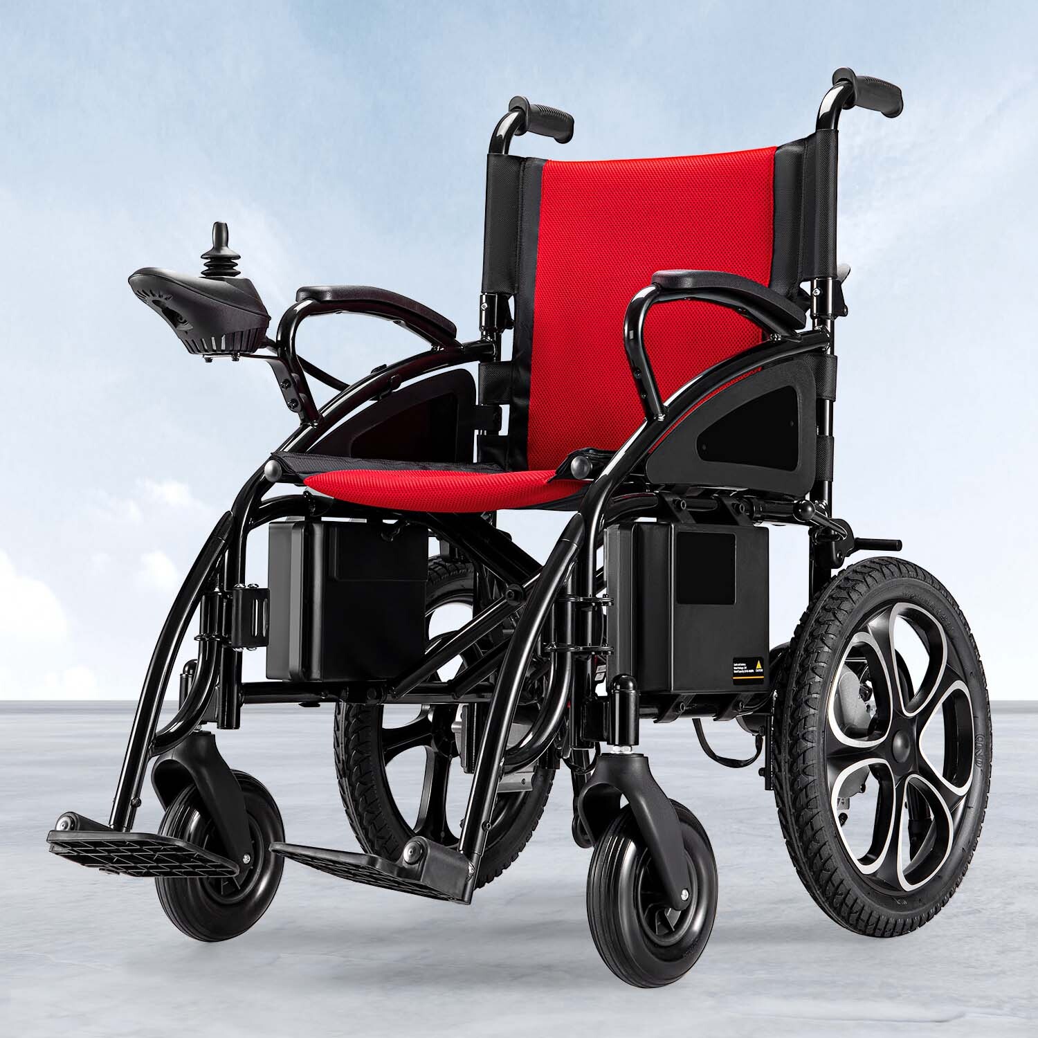 Folding Electric Wheelchair Power Wheelchairs Mobility Scooter Lightweight Adult