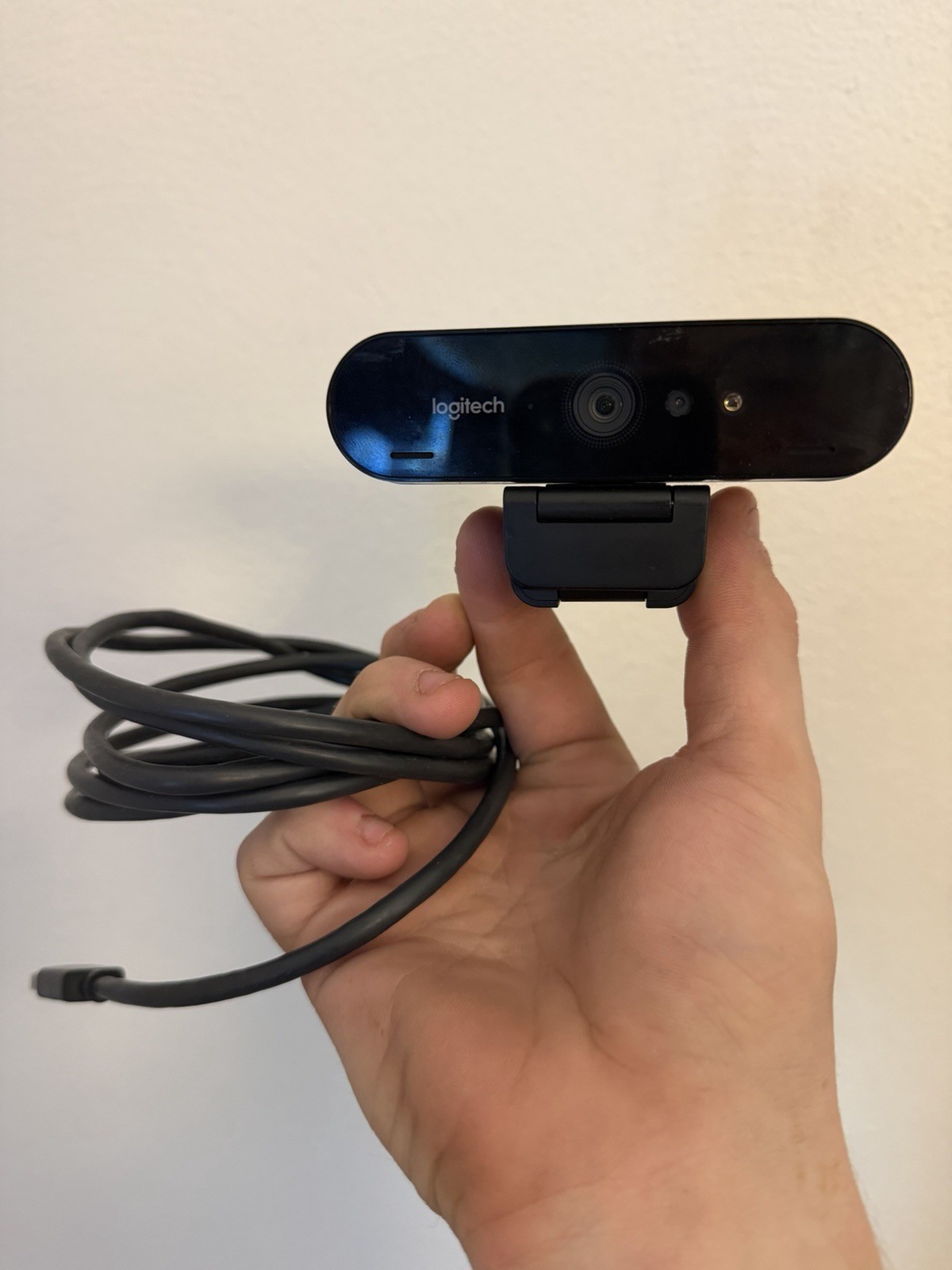 Logitech Brio 4K Pro Black Webcam with Cable
