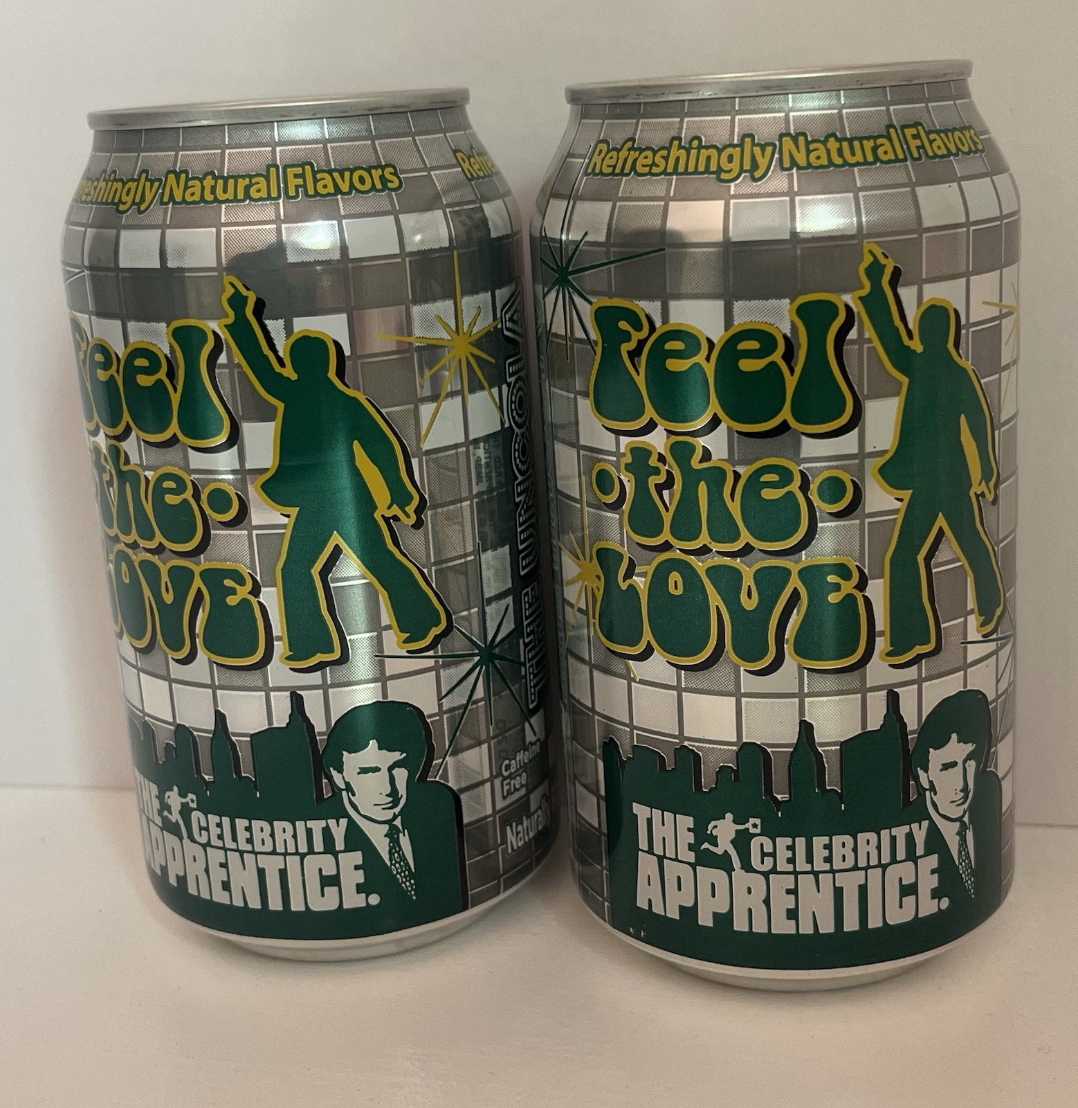 Unopened 7Up Retro Celebrity Apprentice Donald Trump Soda Pop Lot Of 2. See Pics