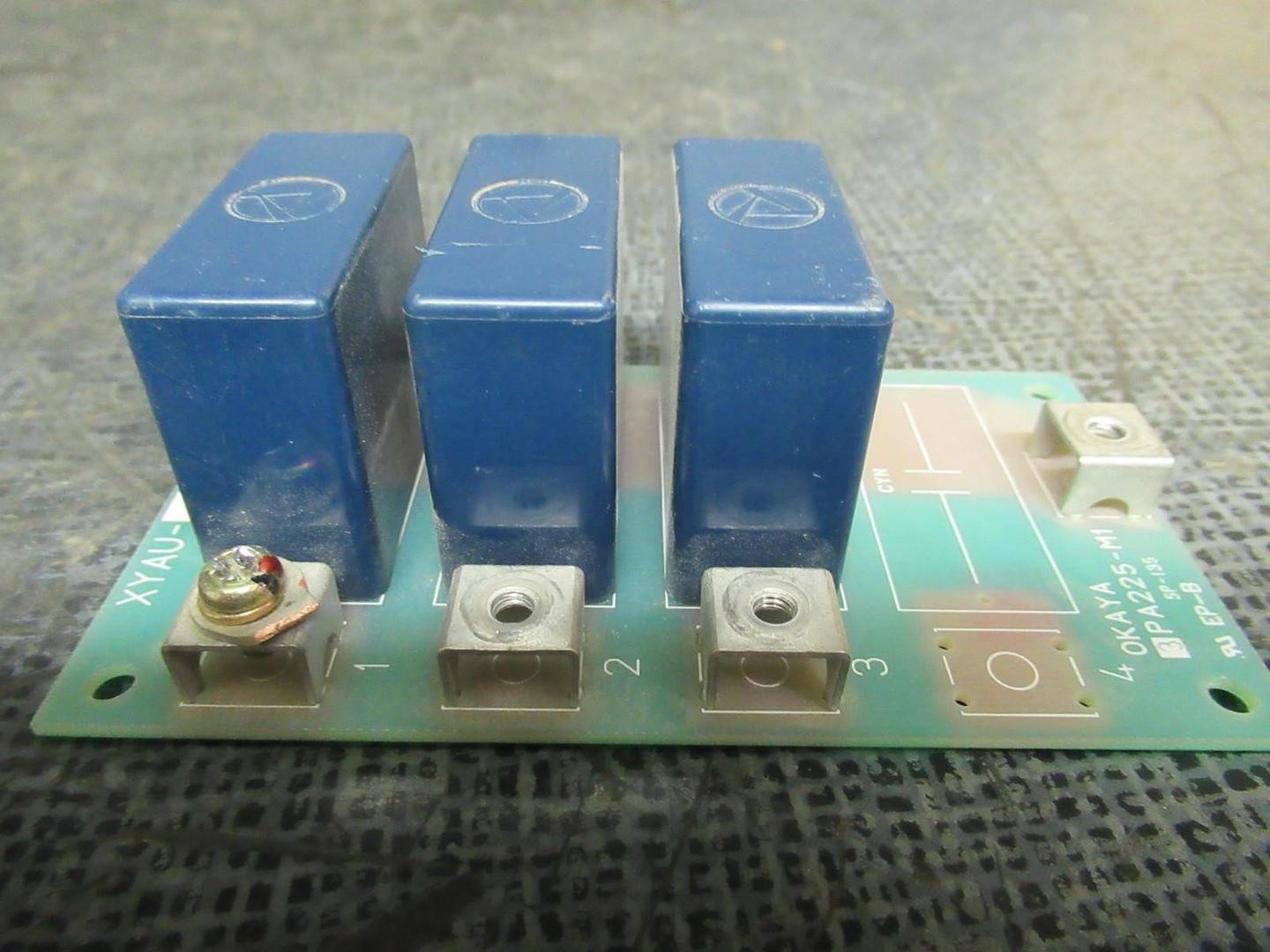 OKAYA RELAY CIRCUIT BOARD 3PA225-M1 XYAU-06A**WARRANTY INCLUDED**