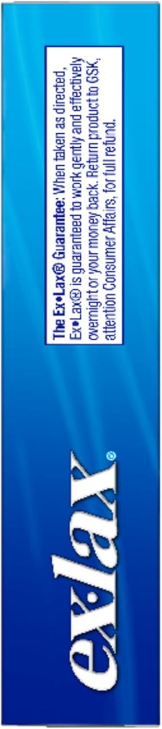 Regular Strength Chocolated Stimulant Laxative Constipation Relief Pills for Occ