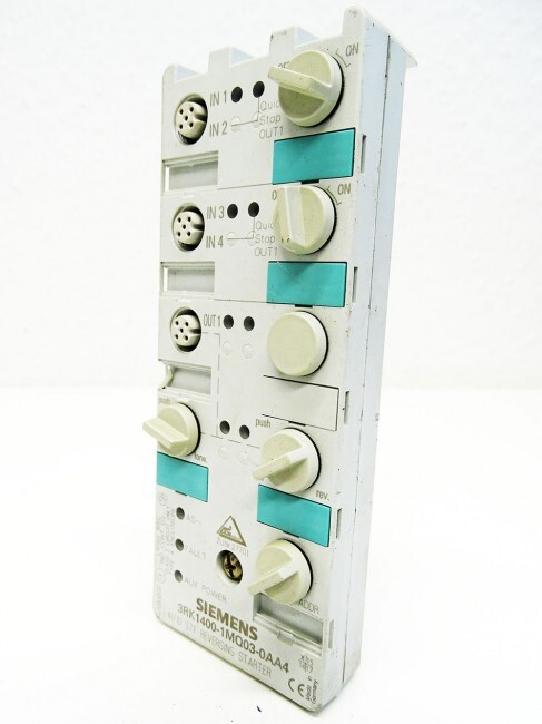 Siemens 3RK1400-1MQ03-0AA4 3RK1 400-1MQ03-0AA4 Compact Module E:14 -used-