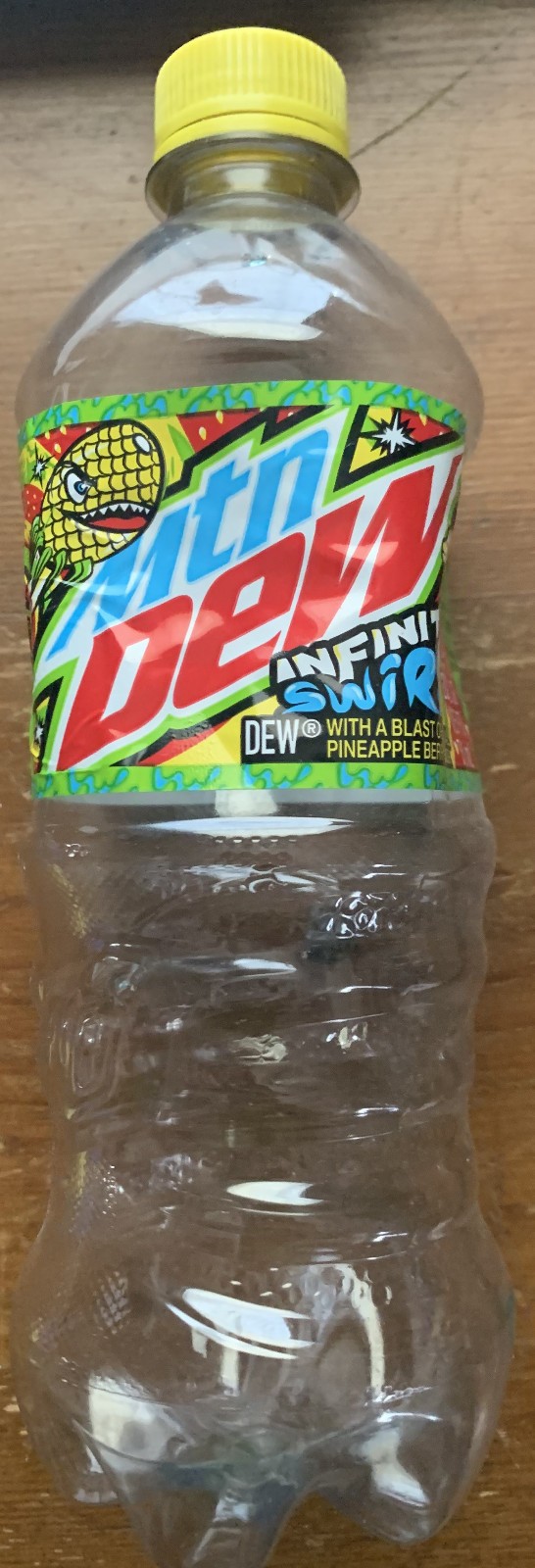 Mountian Dew Infinity Swirl Empty Bottle