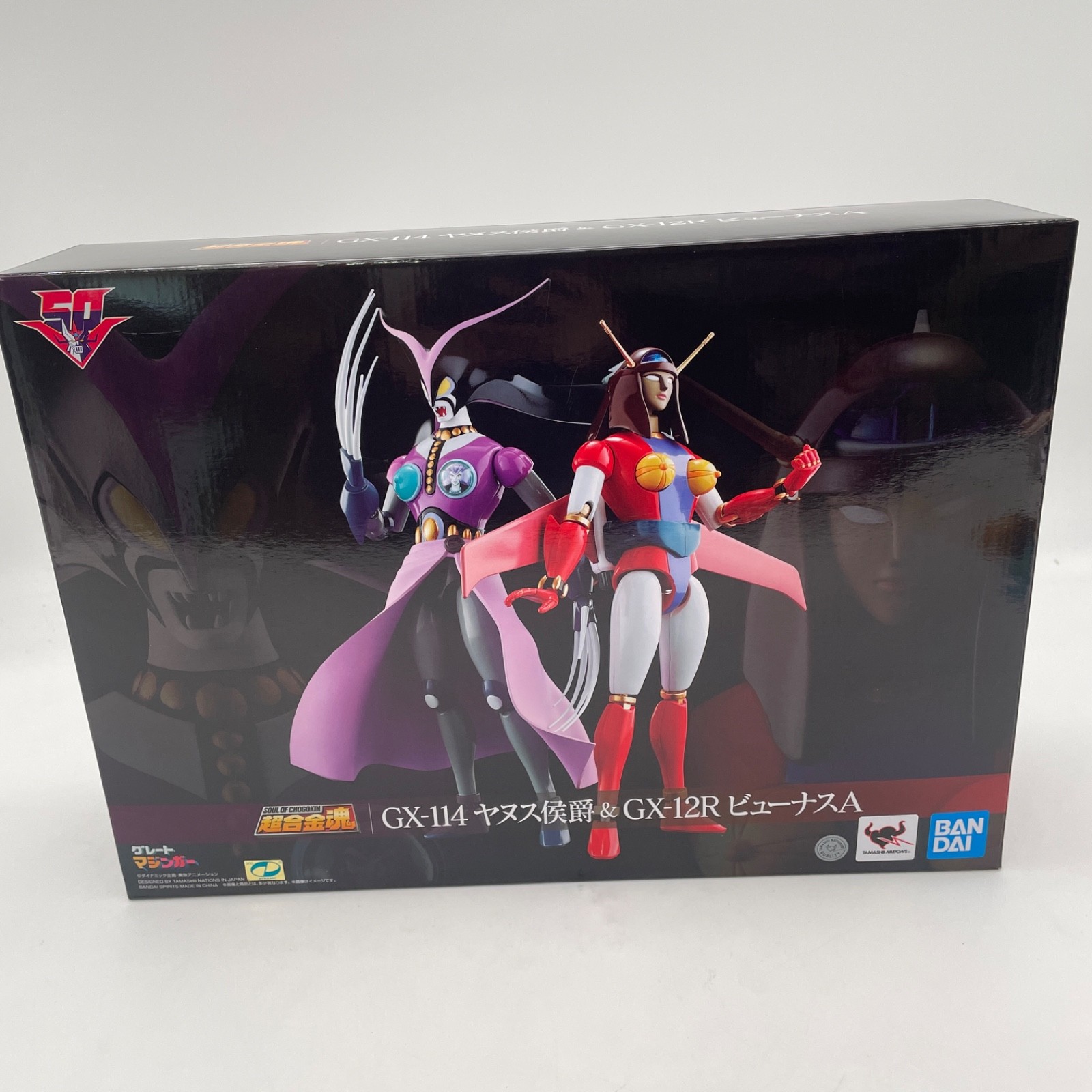 Soul of Chogokin GX-114 Great Mazinger Janus & GX-12R Venus A Figure BANDAI