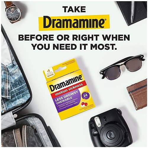 Dramamine Chewable Less Drowsy, Motion Assorted Sizes , Pattern Names