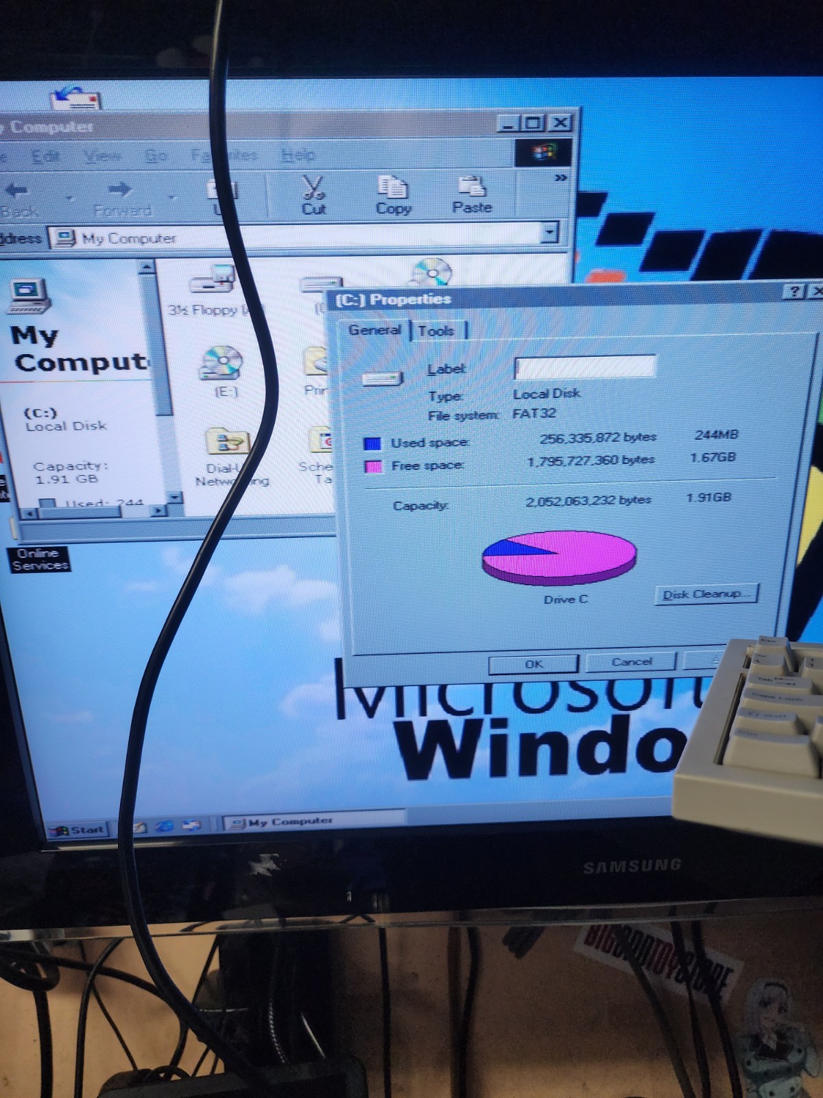 Vintage PC INTEL ADVANCED/AS (ATLANTIS) Pentium CPUSIS 6326 GPU 64MB RAM