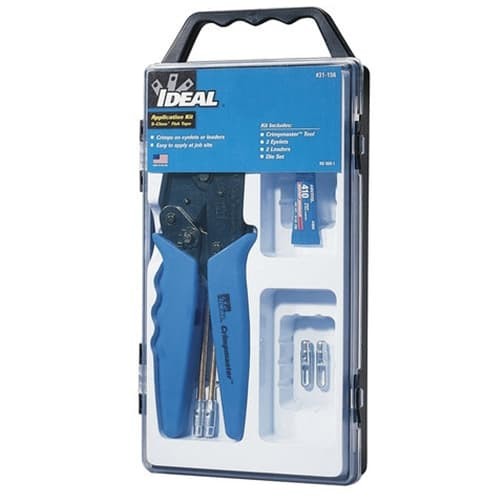 Ideal 31-156 S-Class Fiberglass Fish Tape Field Application Kit (Repair Kit)