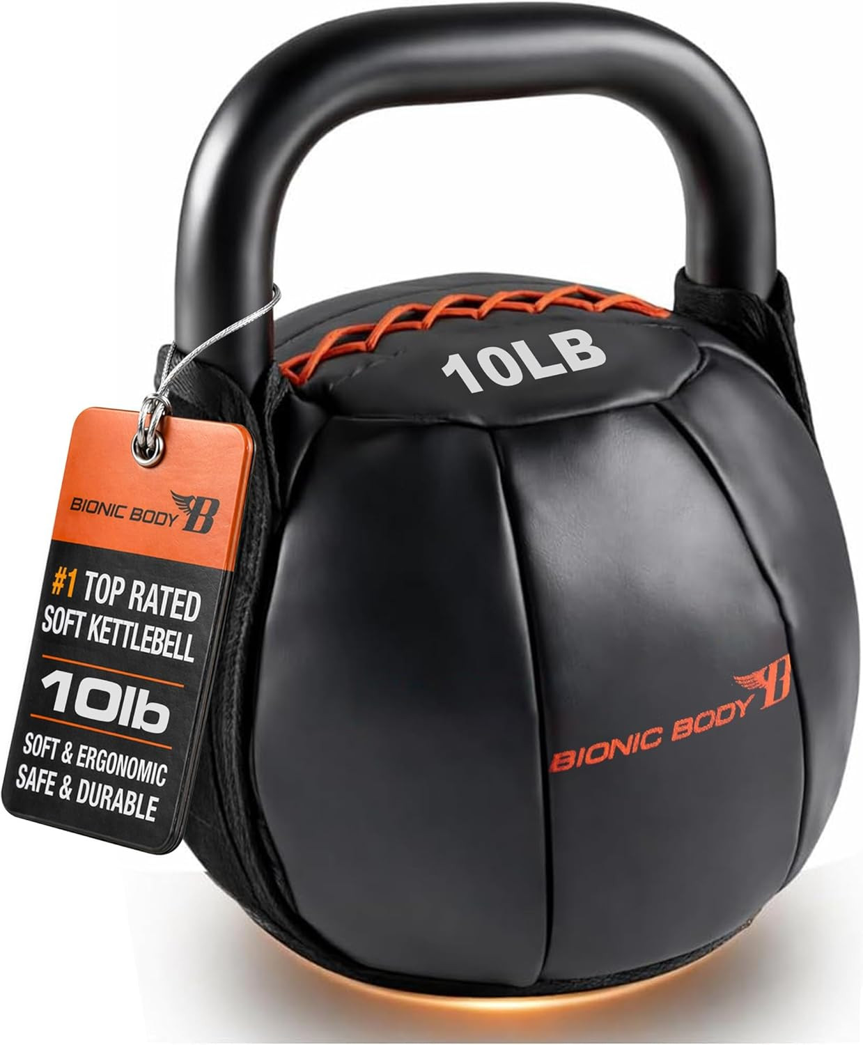 by Kim Lyons Soft Kettlebell with Handle | Soft Weight for Strength Training, Co