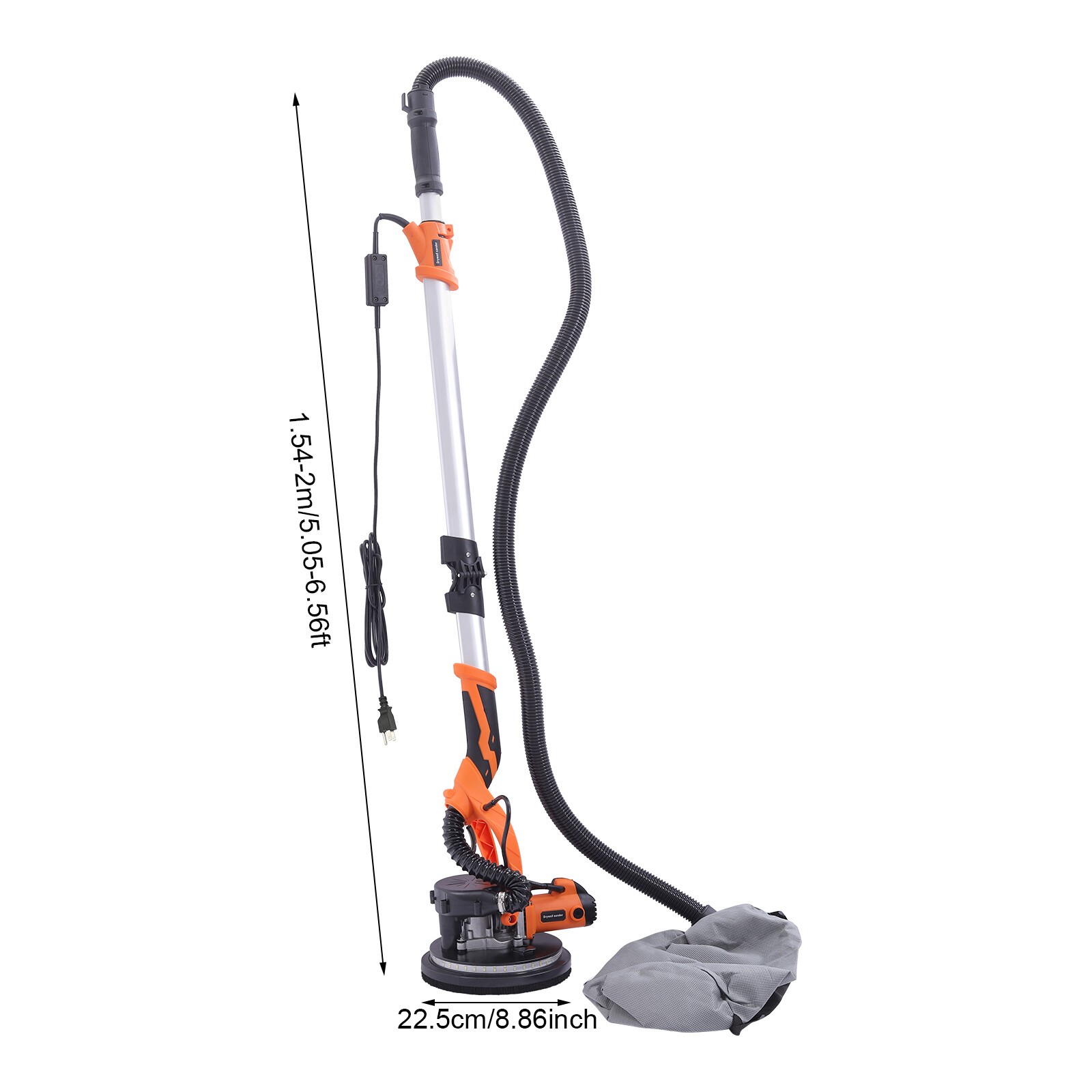 Electric Ceiling Wall Sander with Dust Collection, Variable Speed Drywall Sander