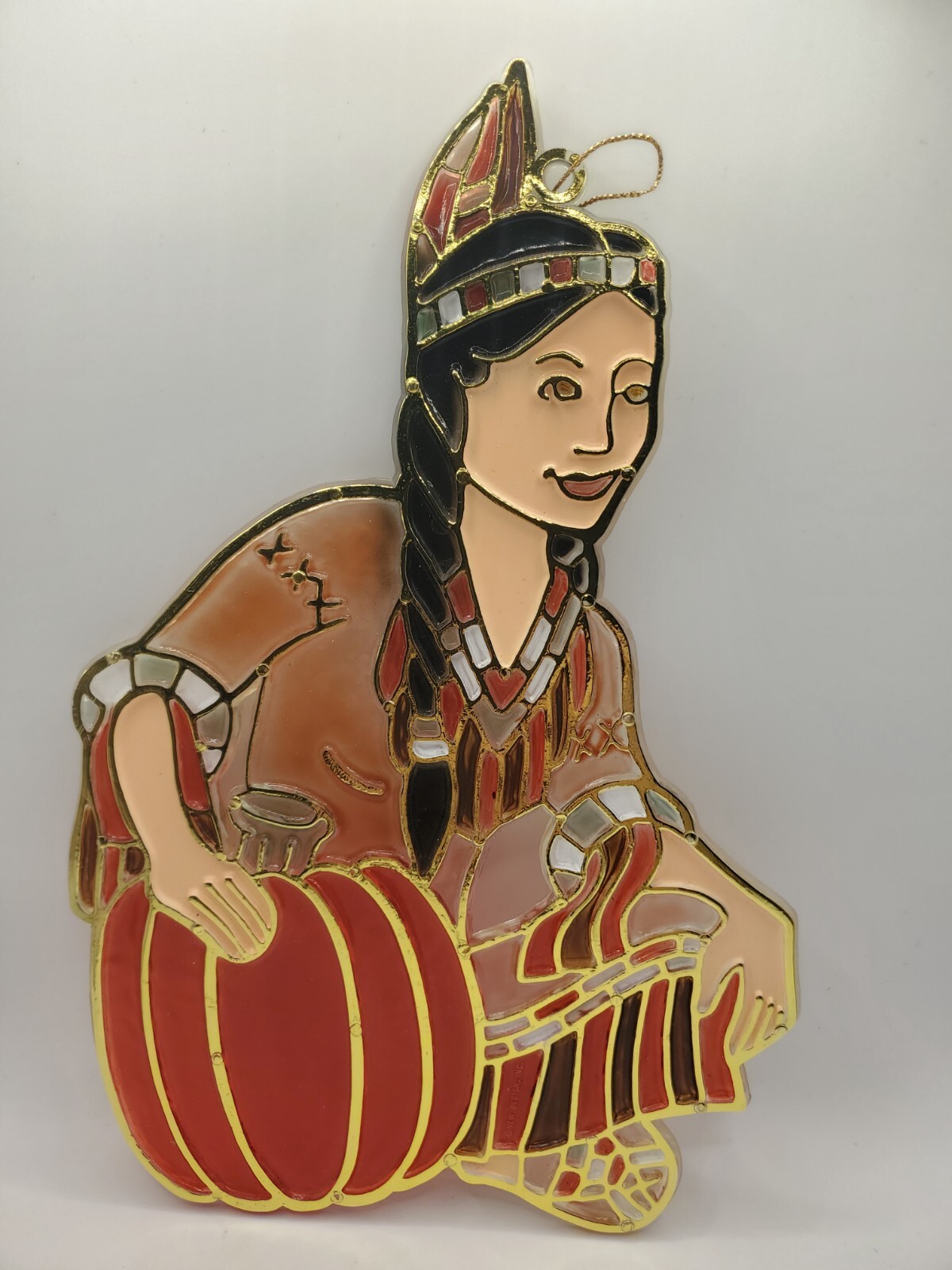 Native American Woman Suncatcher