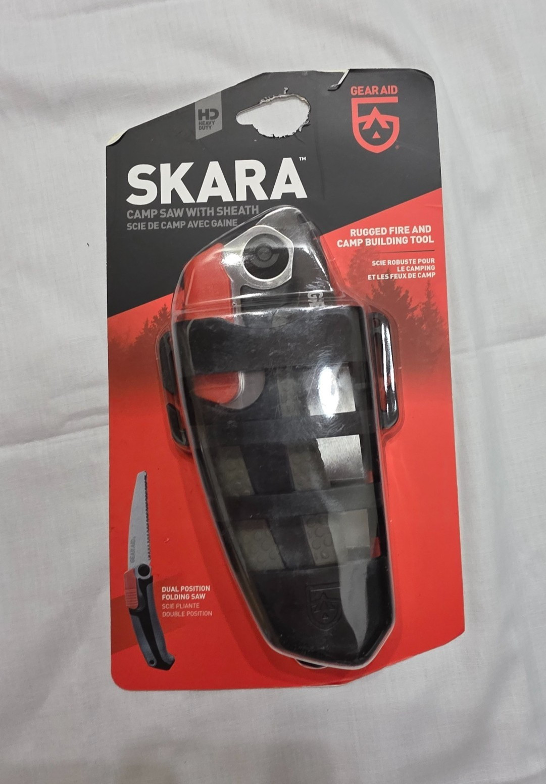 Skara Camp Saw With Sheath