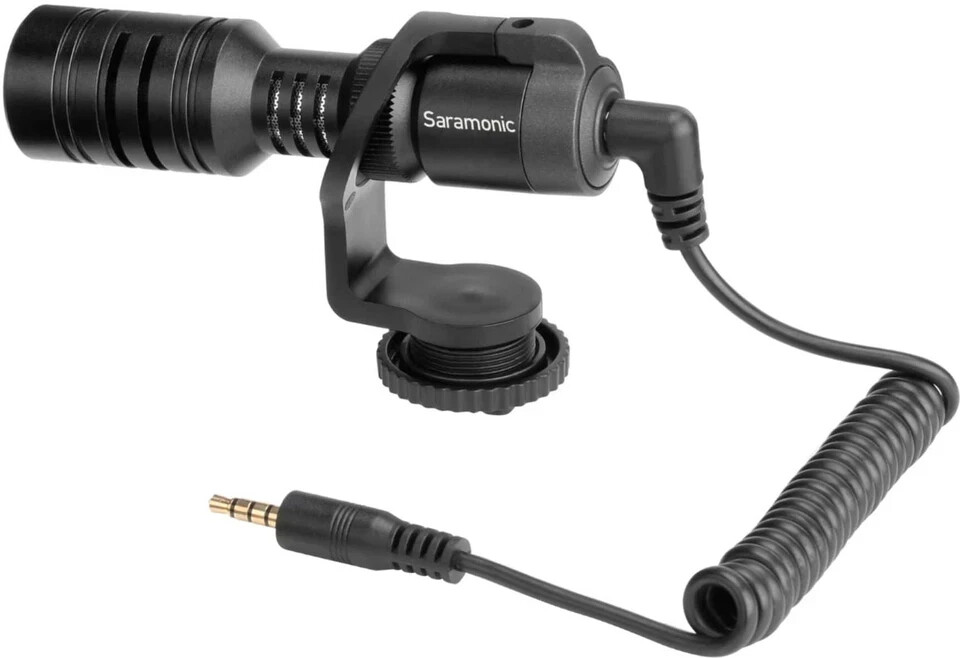 Saramonic Vmic Mini Ultra-compact Camera-Mount Shotgun Microphone/iPhone🔥New🔥