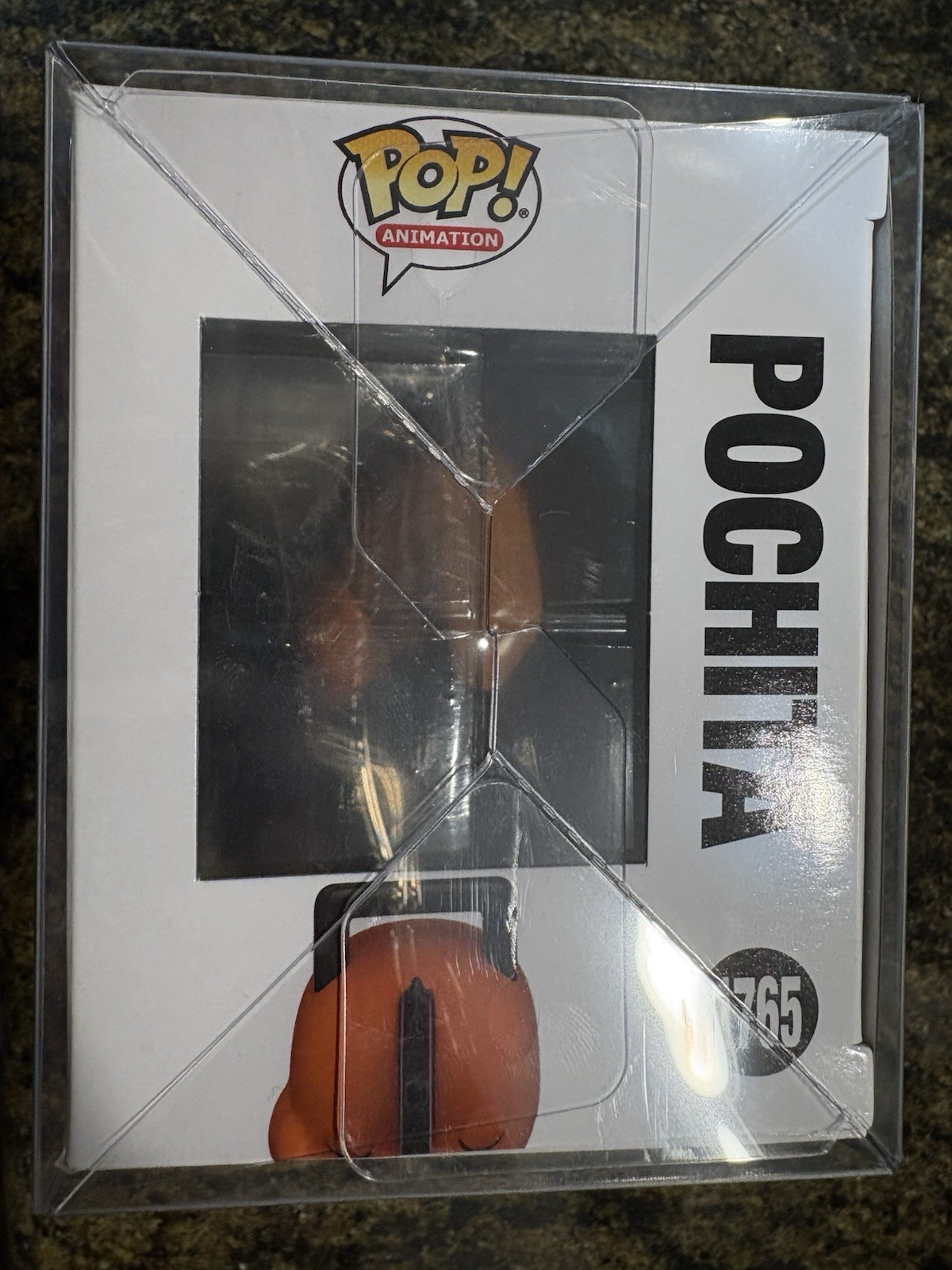 Funko Pop Animation #1765 Pochita Sleeping Chainsaw Man Exclusive w/Protector