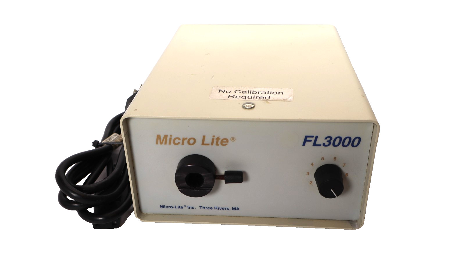 Micro Lite FL3000 Fiber Optic Light Source With Power Cord
