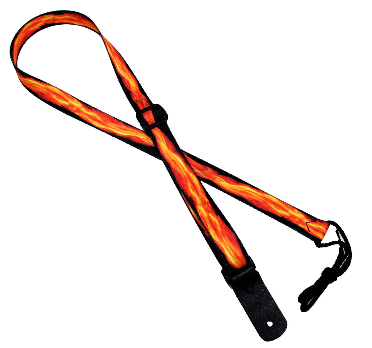 Legacystraps Mandolin Strap Ukulele Strap Flamethrower Design