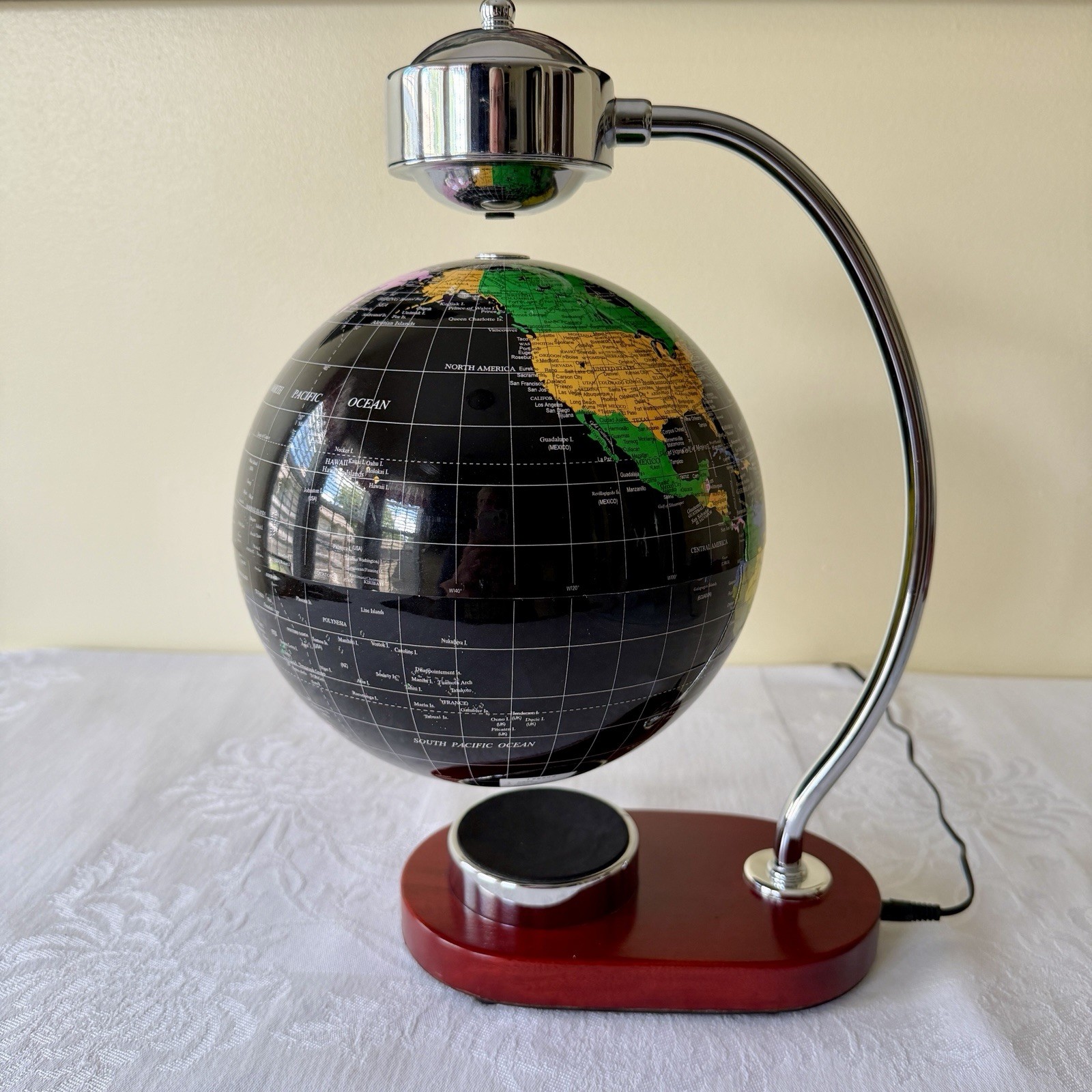 CRAM Magnetic Levitating Floating 8” World Globe