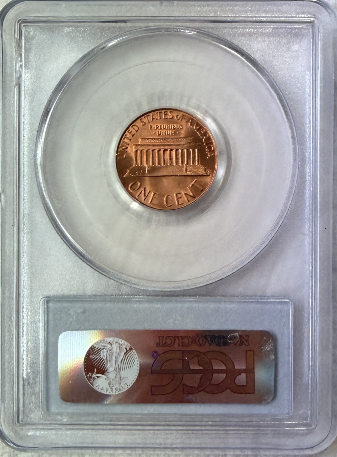 1977 Lincoln Memorial Cent .01C PCGS MS66RD
