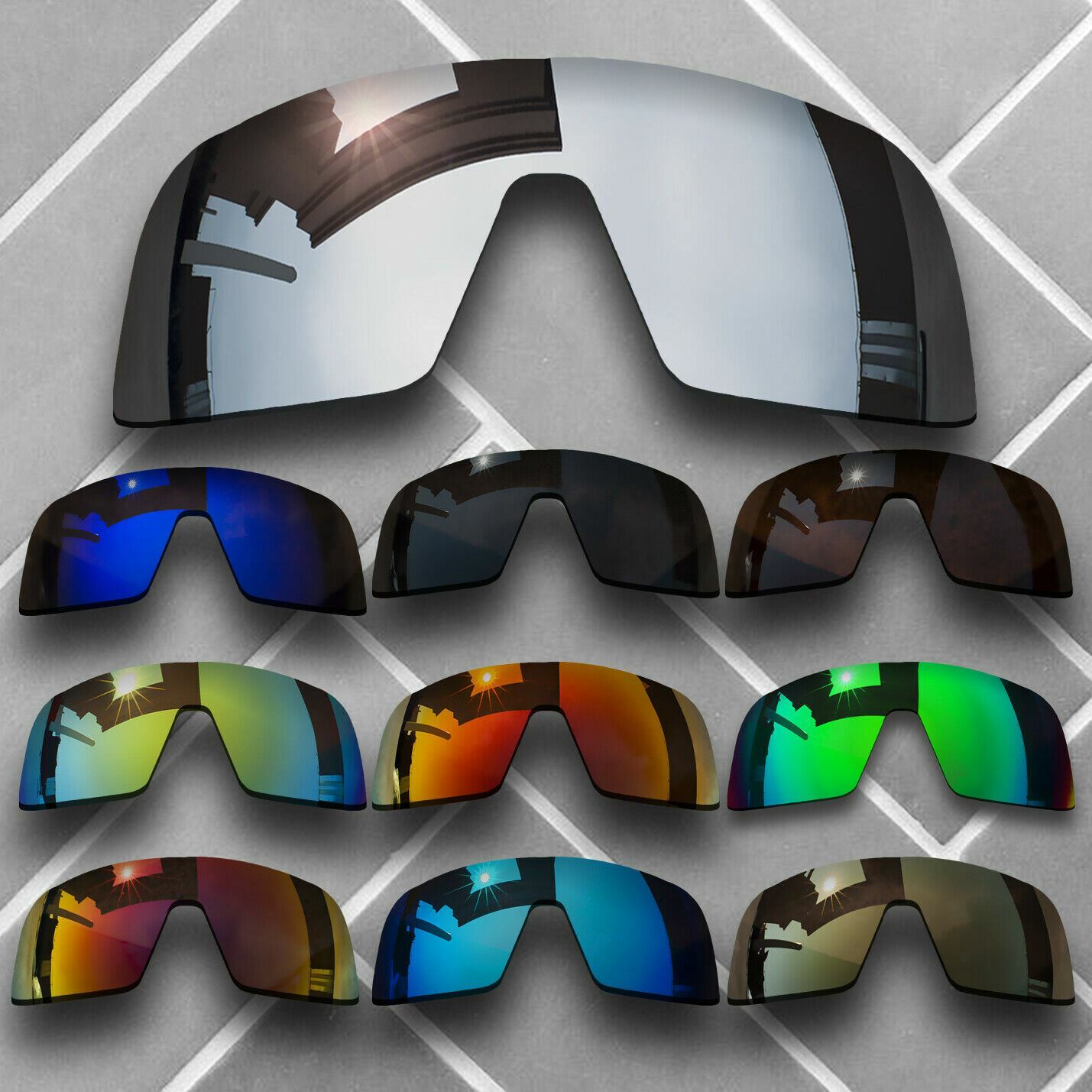 Polarized Replacement lenses for-Oakley Sutro Lite OO9463 Anti-Scratch Choices