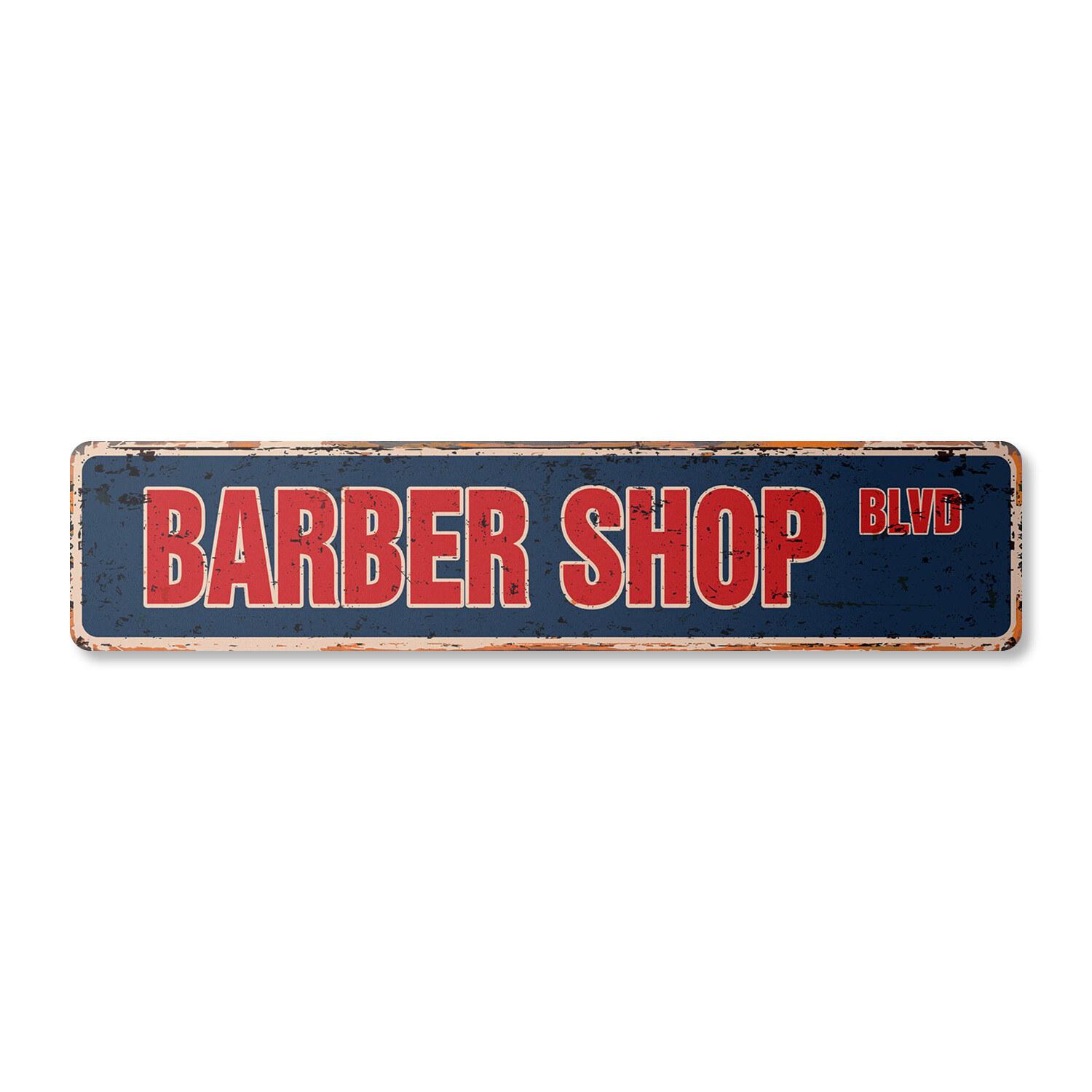 BARBER SHOP Vintage Street Sign novelty salon barbershop stylist haircut