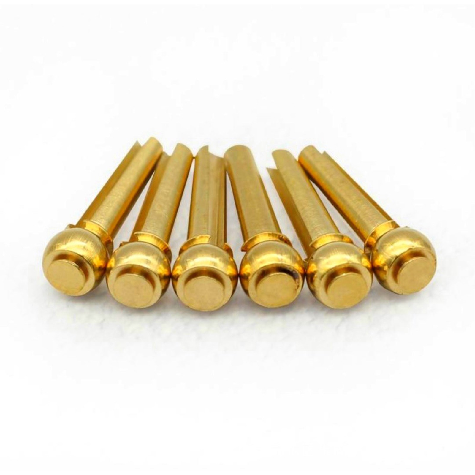 6 Pack Guitar Strings Nail Metal Nails String Cone Fixed Brass Pins Bridge