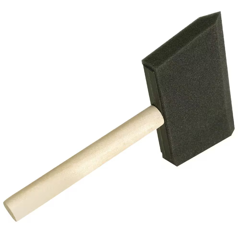 2 In. Foam Brush (50 per Box)